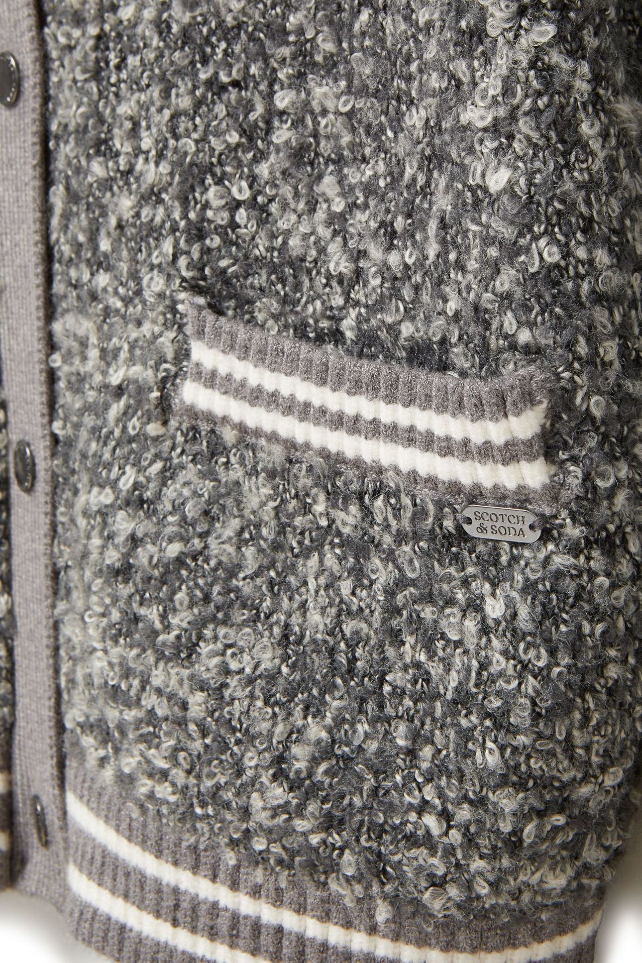BOUCLE BOMBER JACKET THUNDERSTORM 8