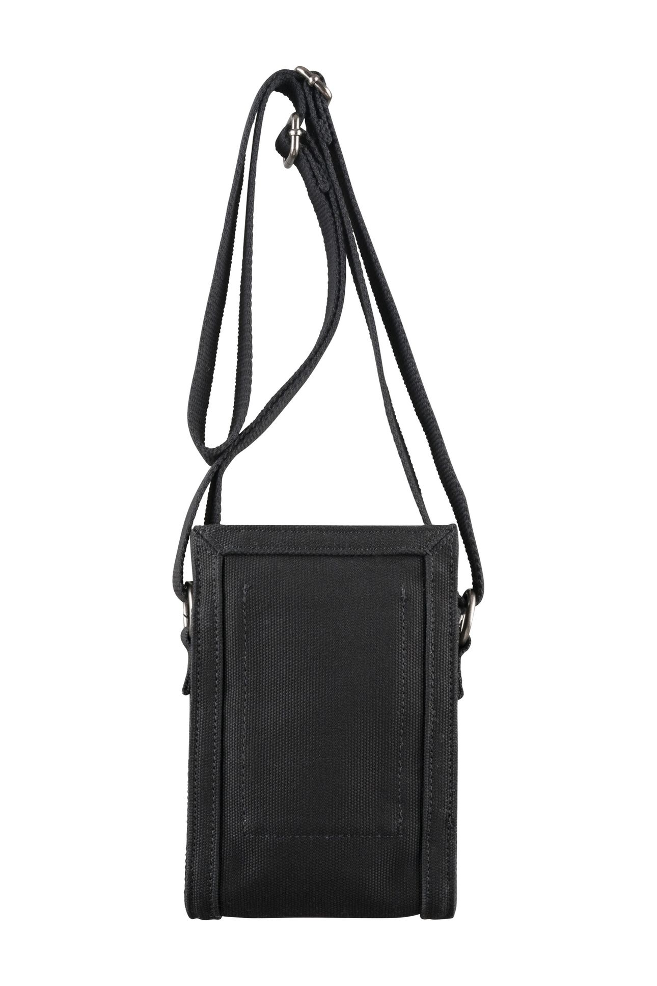 UNISEX CROSSBODY POUCH UPCYCLED BLACK 2