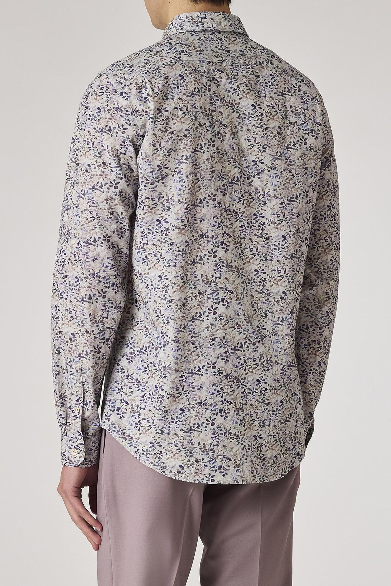 MENS LS TAILORED FIT SHIRT LIGHT BLUE 3