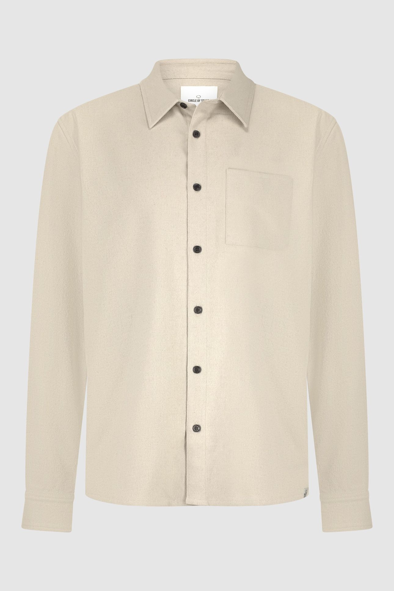 RICK SHIRT FLINT GREY MELANGE 1