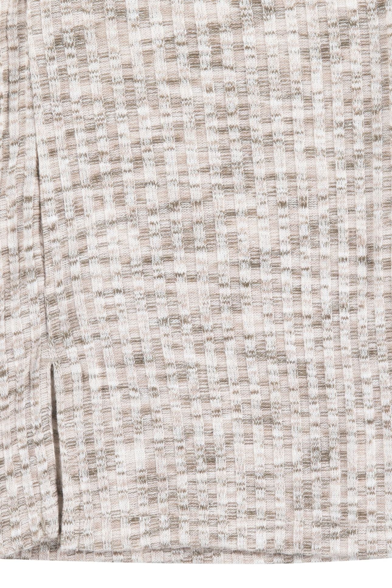 GIRLS SPACE DYE FLARE KNIT PANT CREME BRULEE 3
