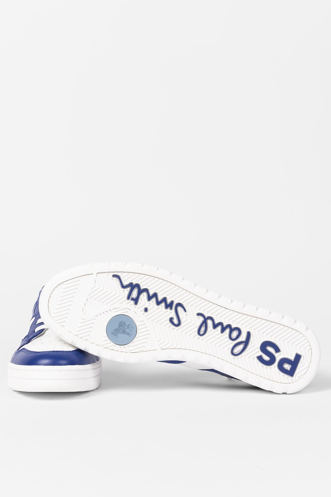 MENS SHOE LISTON WHITE BLUE WHITE 5