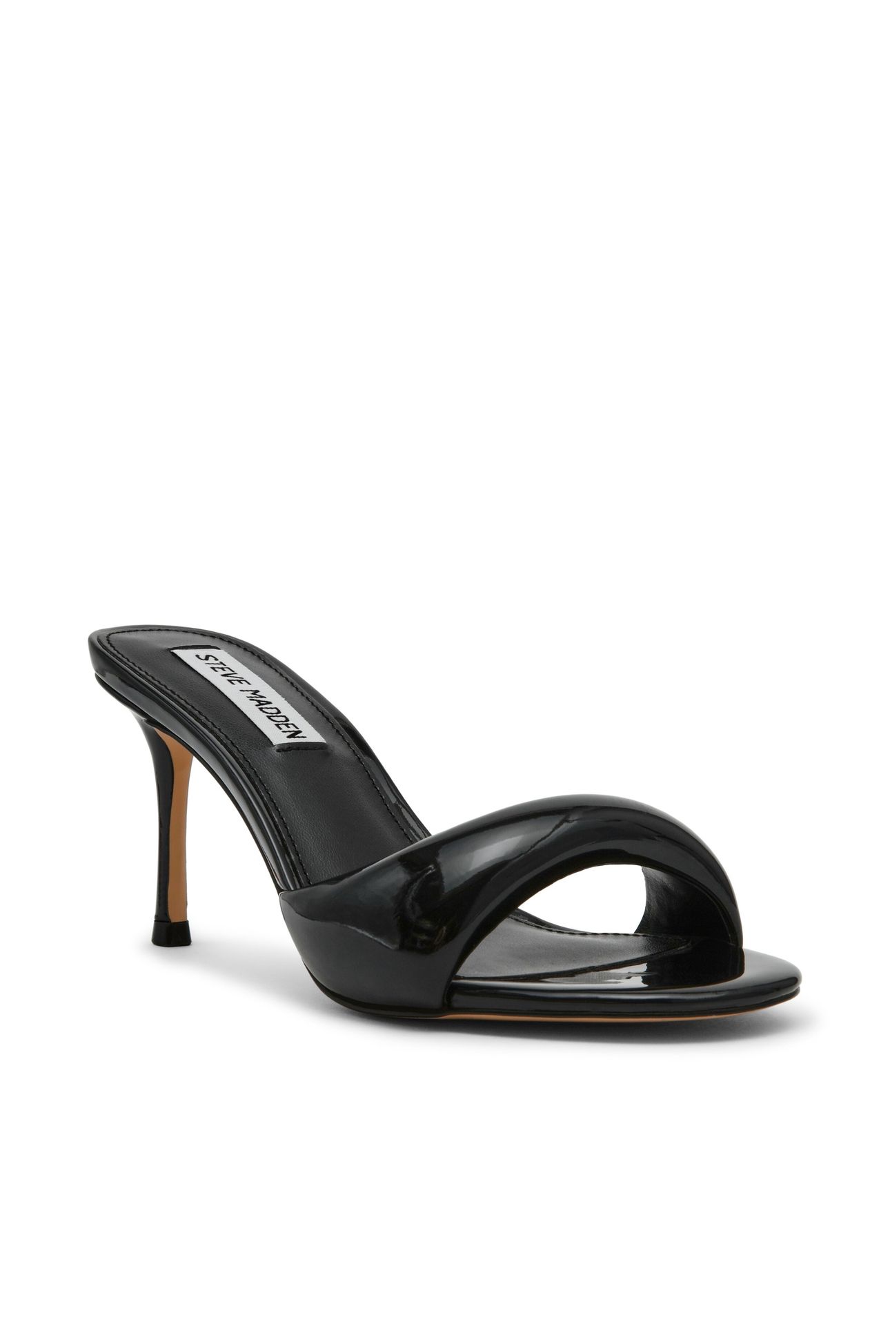 PENNY MULES BLACK PATENT 2