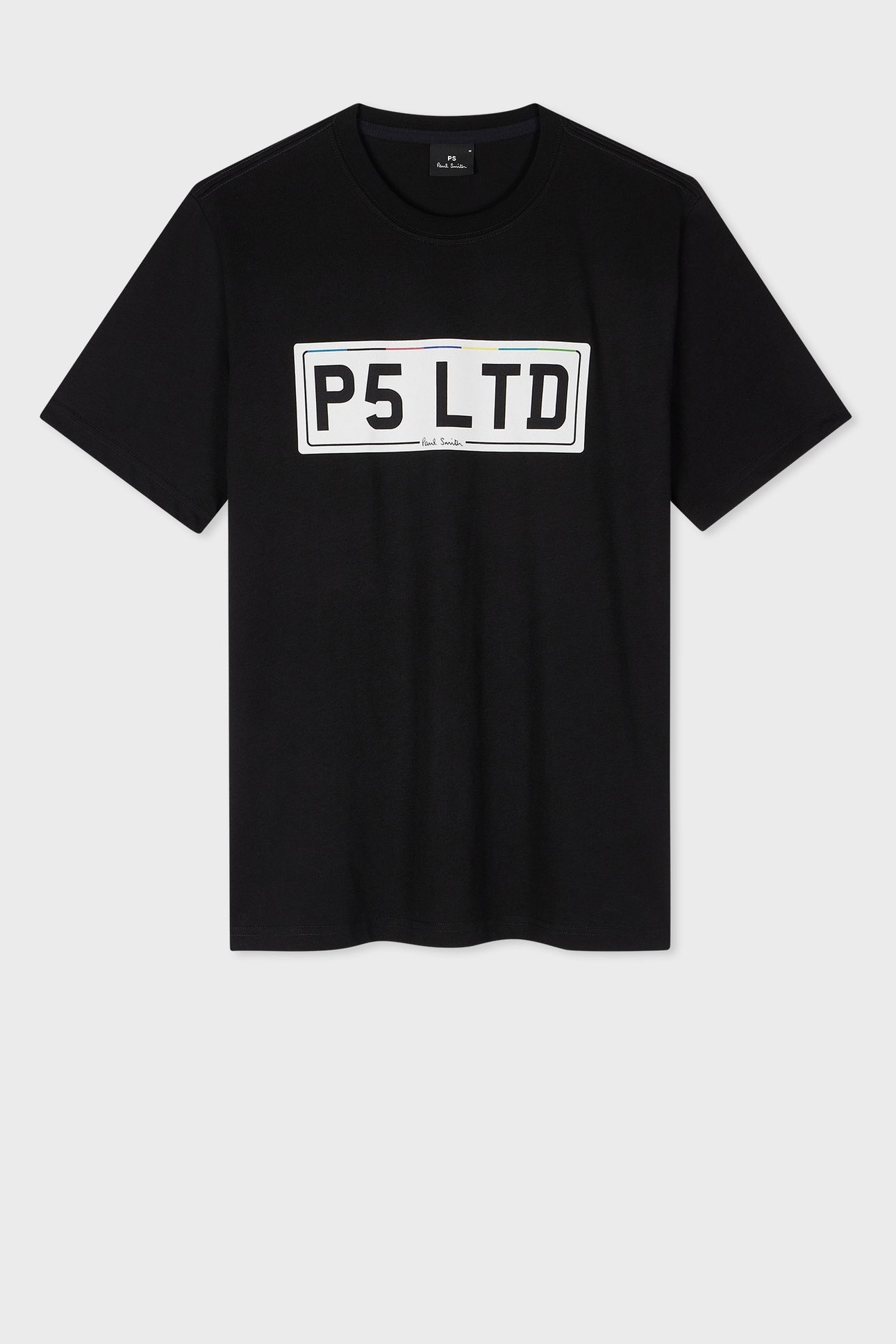 MENS REG FIT SS T SHIRT P5 LTD BLACK 6