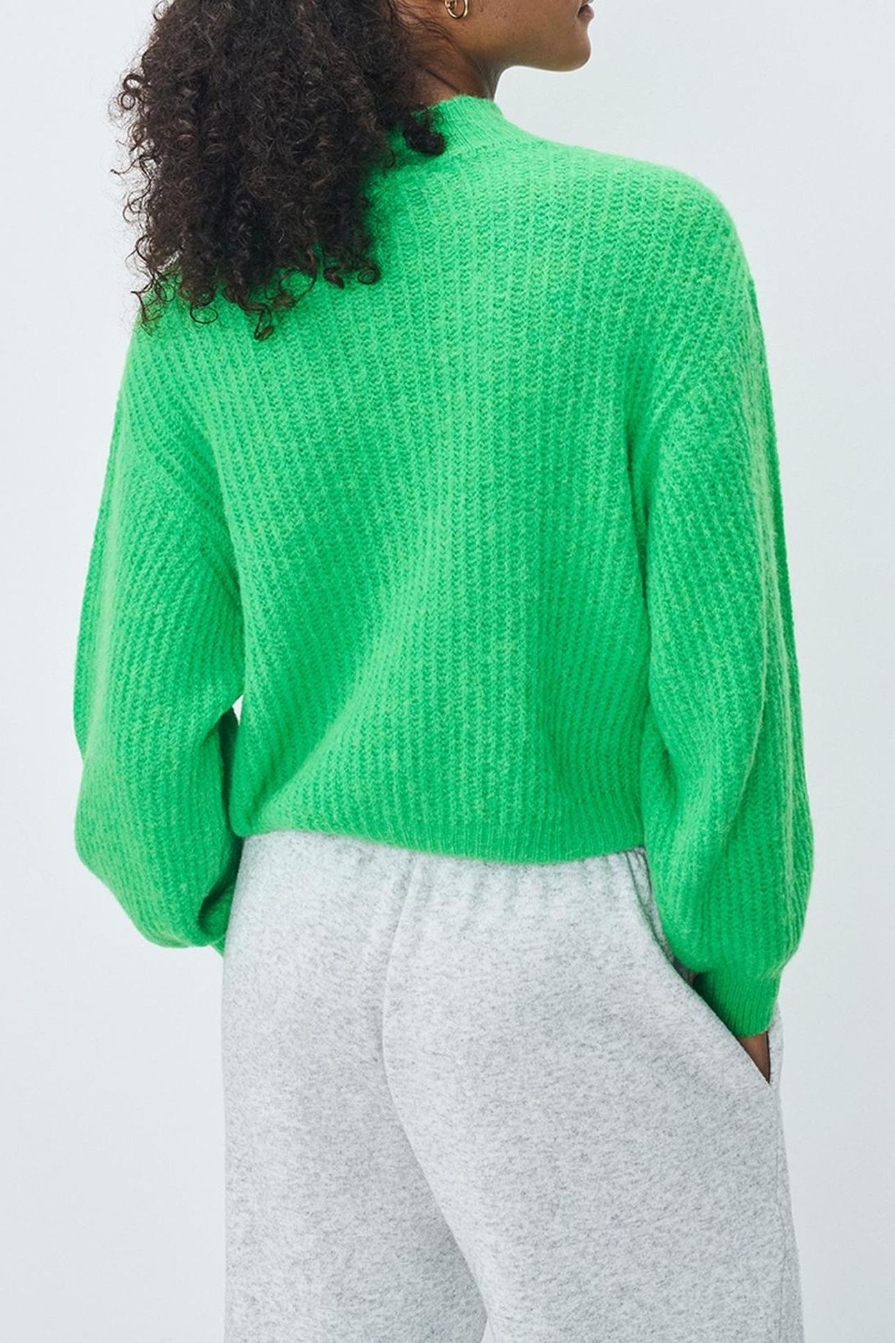EAST KNIT SWEATER GRENOUILLE FLUO 2
