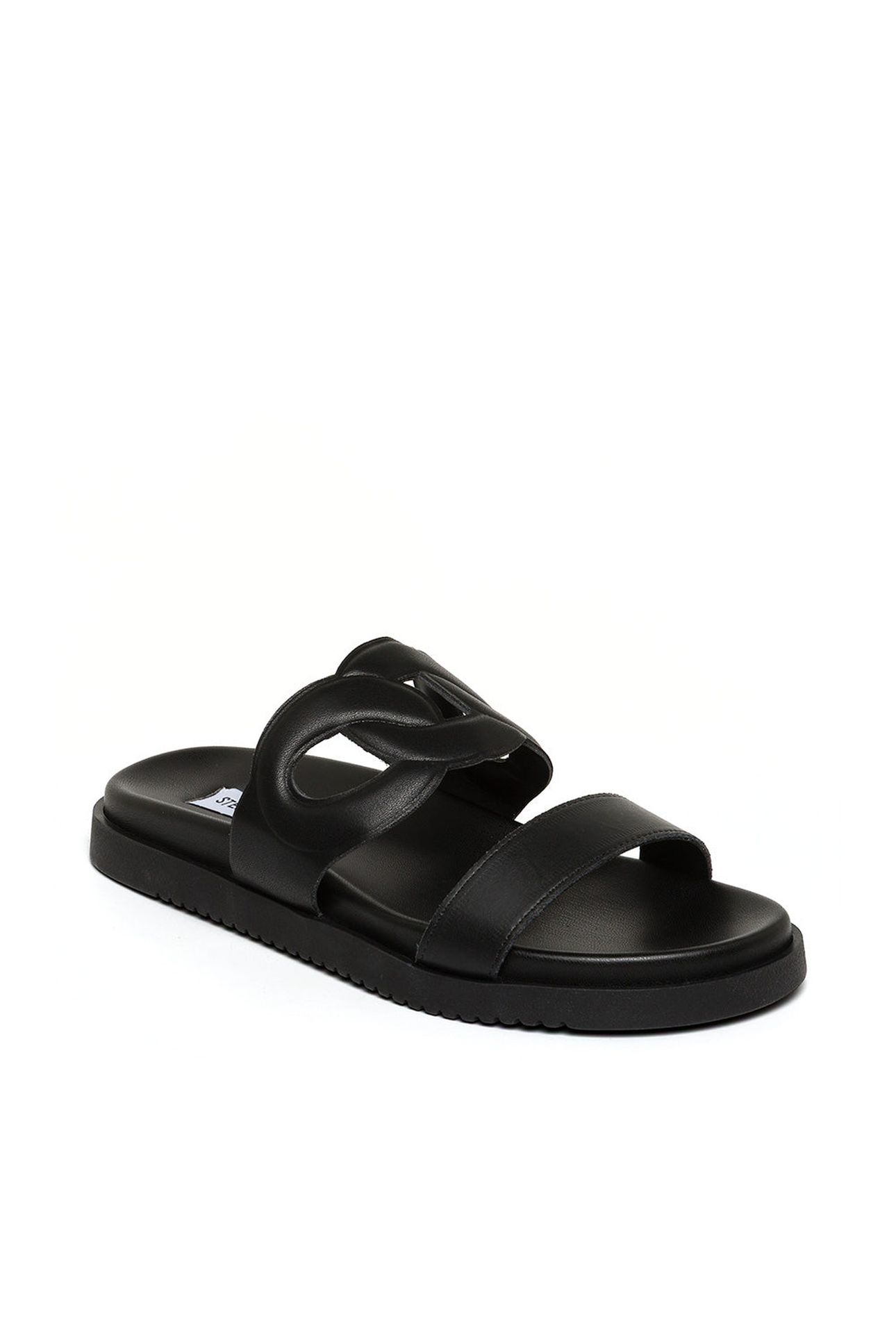 MYRTLE SANDALS BLACK LEATHER 2