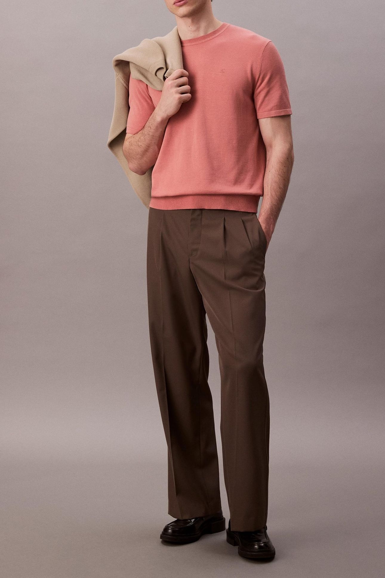 SS SUPIMA COTTON CREW SUNSET ROSE 3
