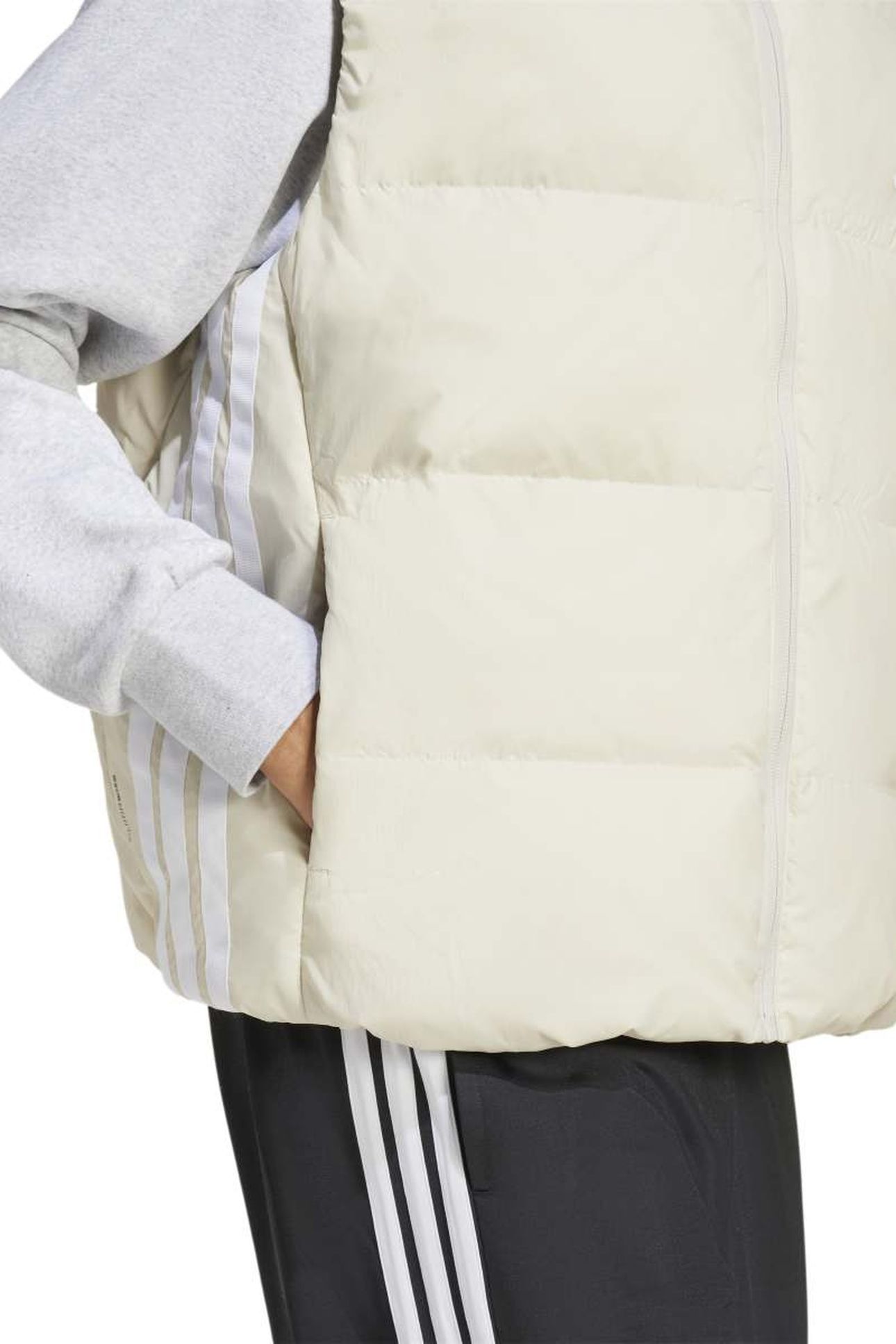 UNISEX ESSENTIAL 3S PUF VEST WONDER ALUMINA 5