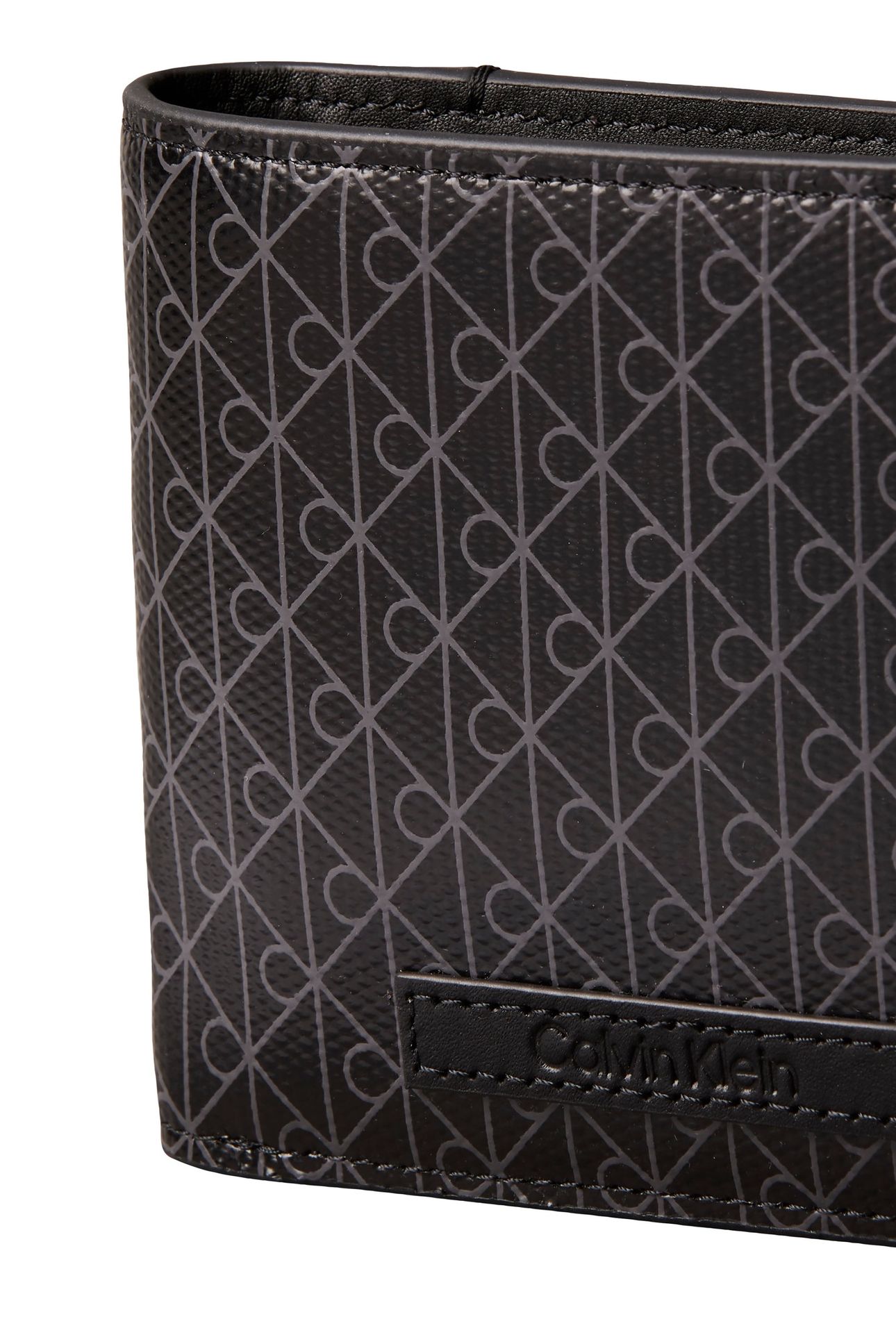 EMBLEM COATED WALLET BLACK 4
