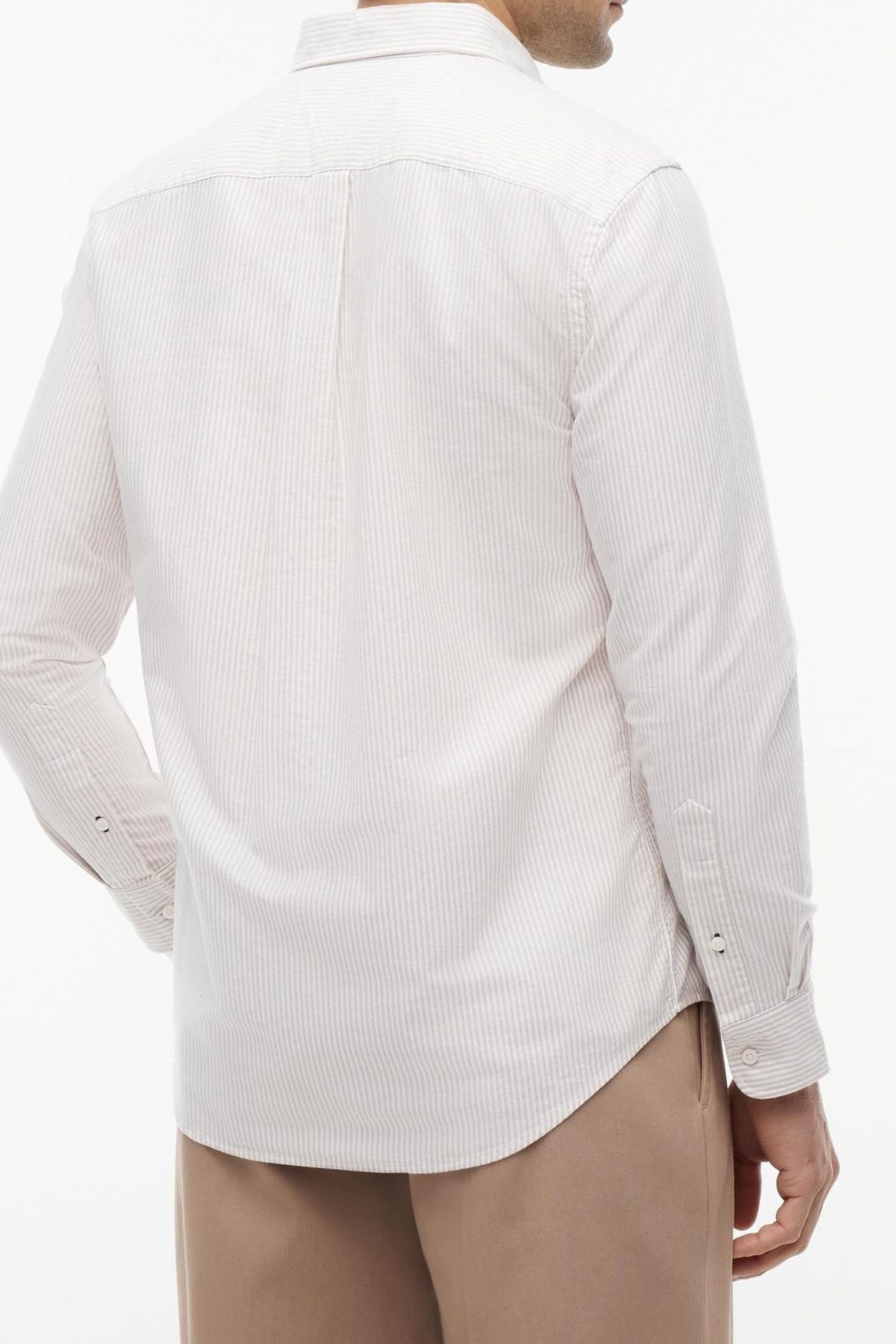 HERITAGE OXFORD STRIPE SAFARI CANVAS/WHITE 2