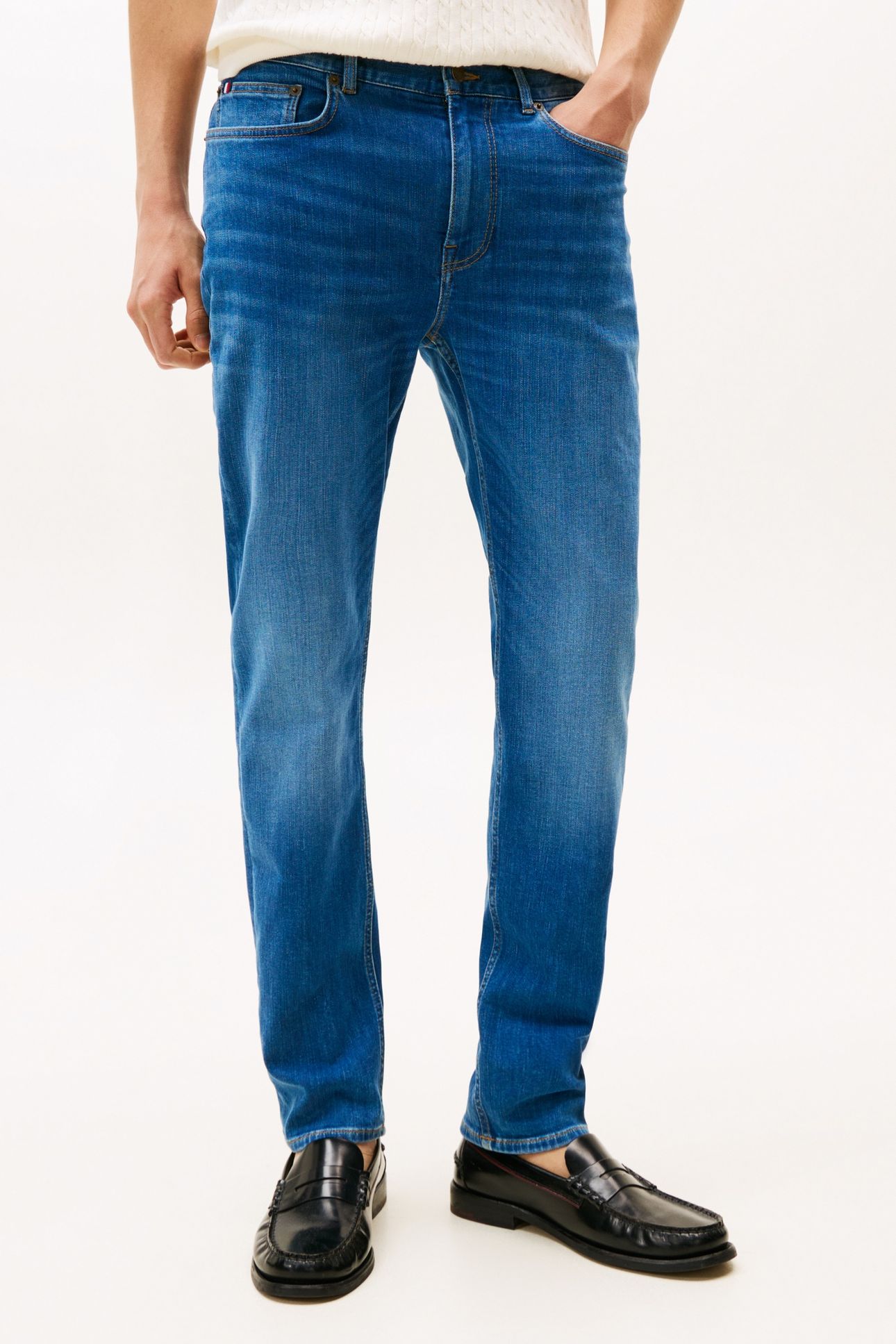 SLIM BLEECKER CAMINO INDIGO 1