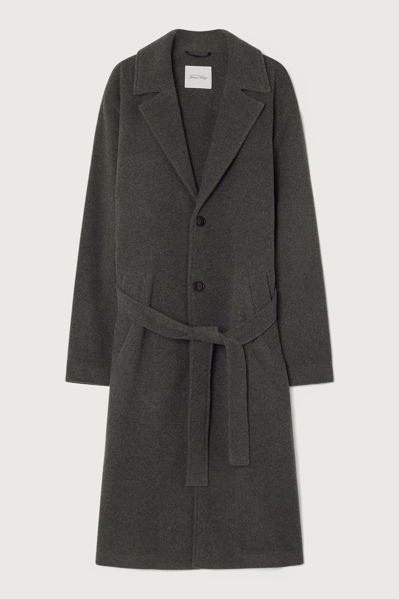 RIKITA COAT ANTHRACITE CHINE 1