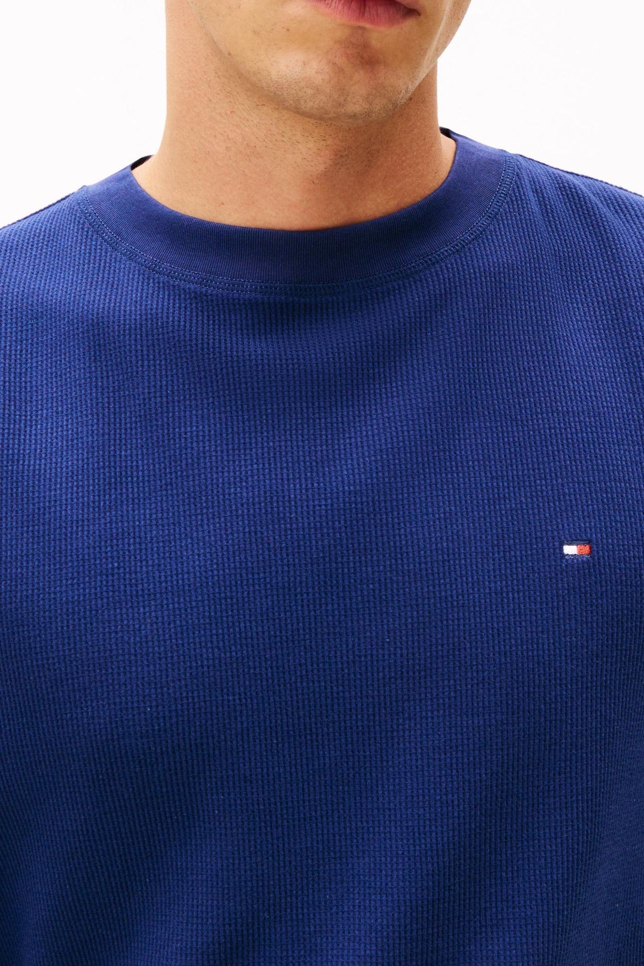 LS WAFFLE TOP PREPPY NAVY 5