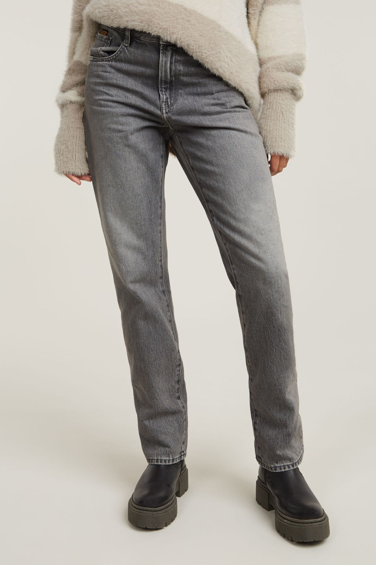 VIKTORIA HIGH STRAIGHT GREY 1