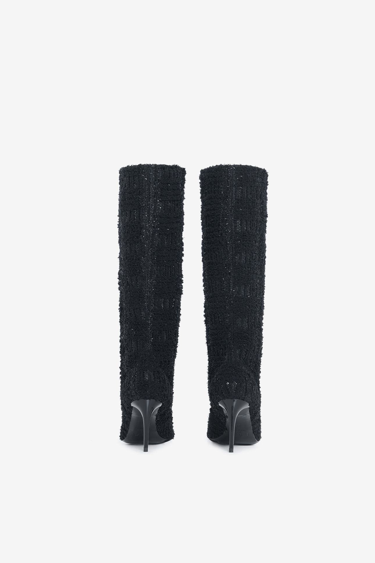 DAVYN TWEED BOOT BLACK GLITTER 4