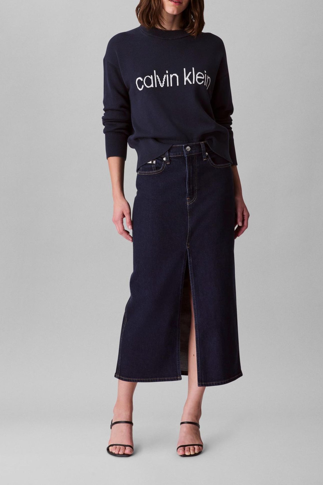 COTTON GRAPHIC PULLOVER DARK SAPPHIRE 3