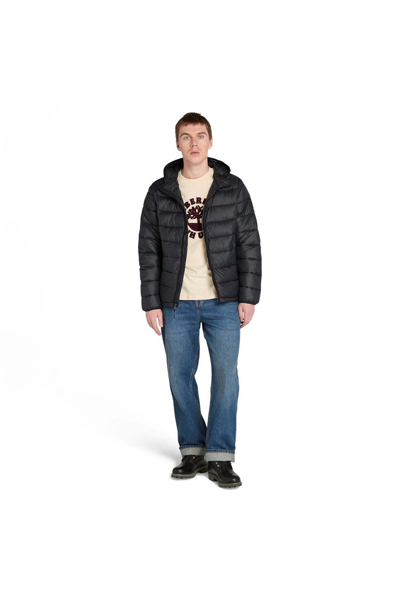 GARFIELD DURABLE WATER REPELLENT PUFFER JACKET BLACK 3