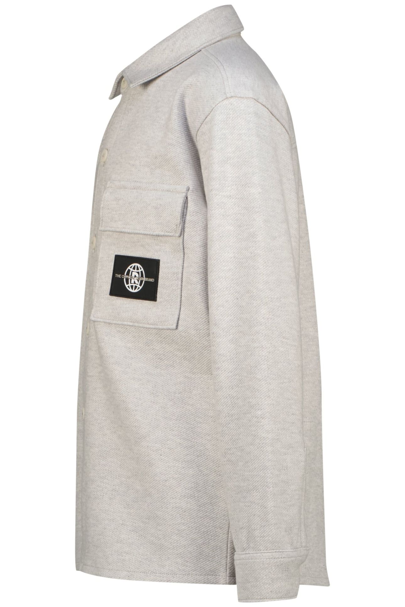 BOYS LEXTON SHIRT GREY MELE 1