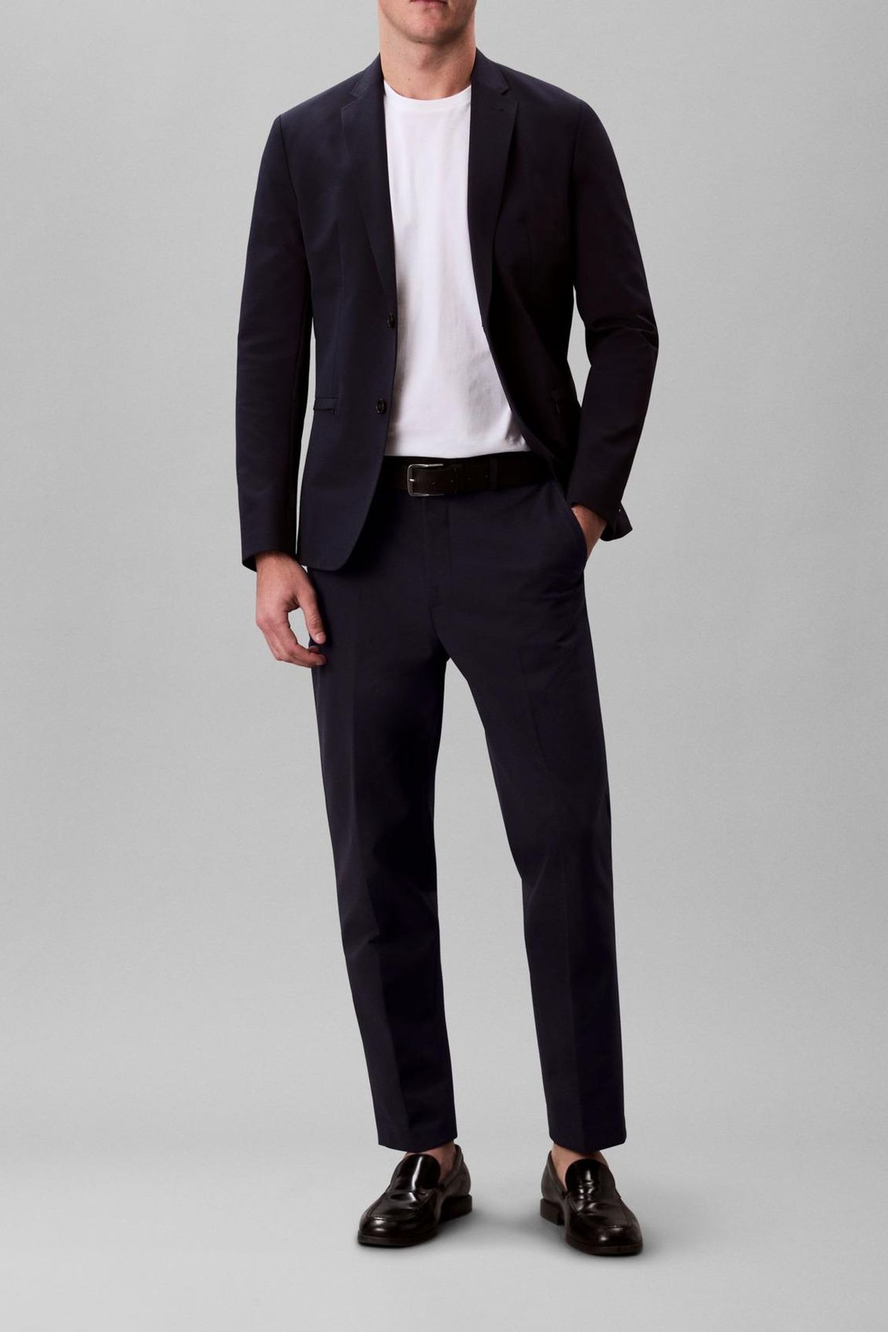 TECH HALF ELASTIC TROUSERS NIGHT SKY 1