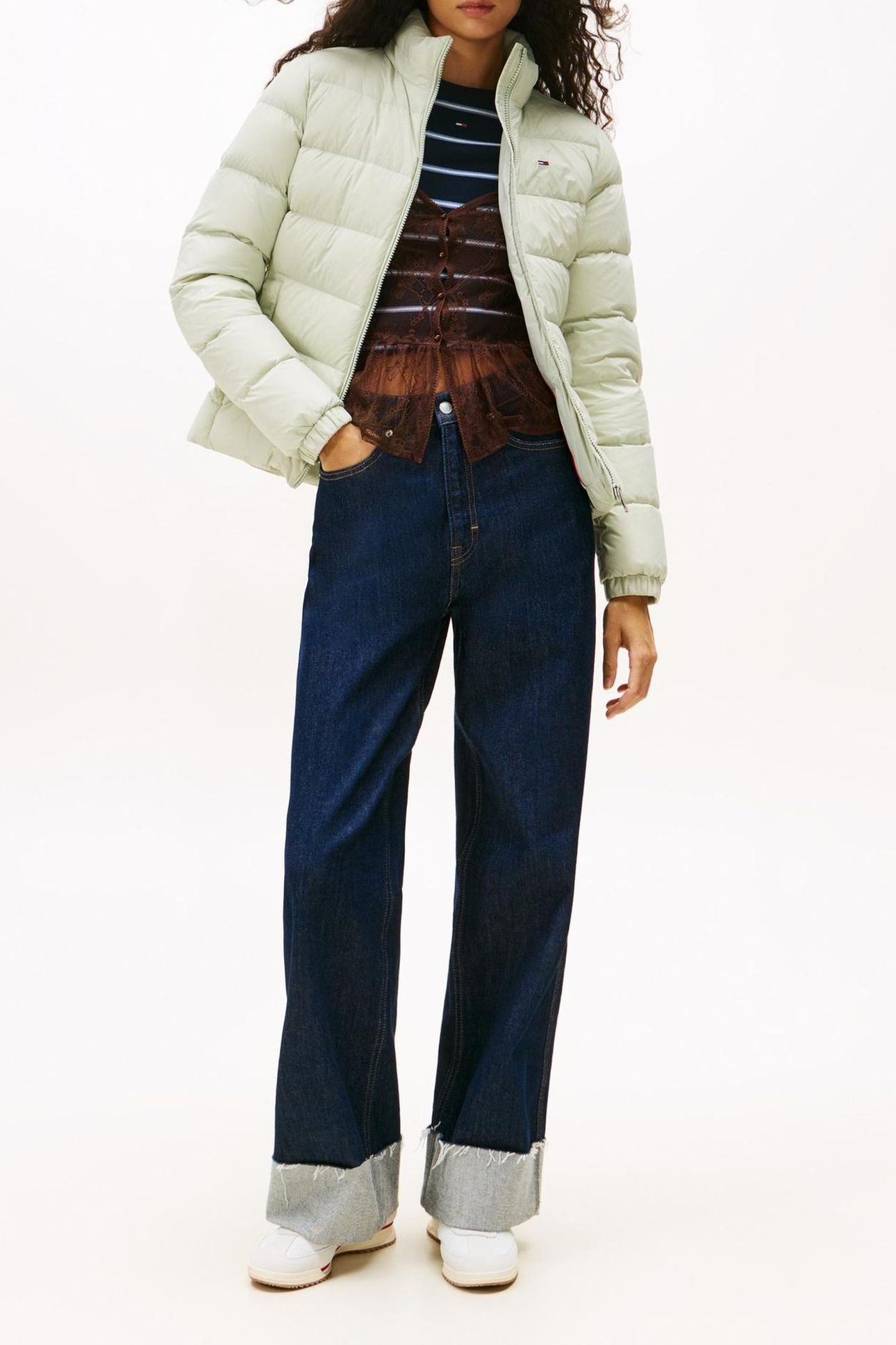 TJW BASIC HOODED DOW MISTY SAGE 3