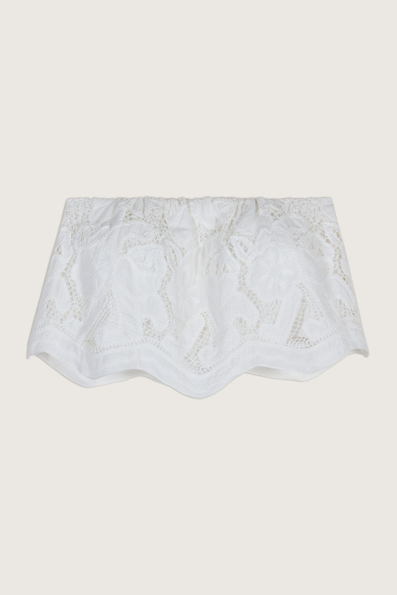 SLEEVELESS TOP BLANC 2