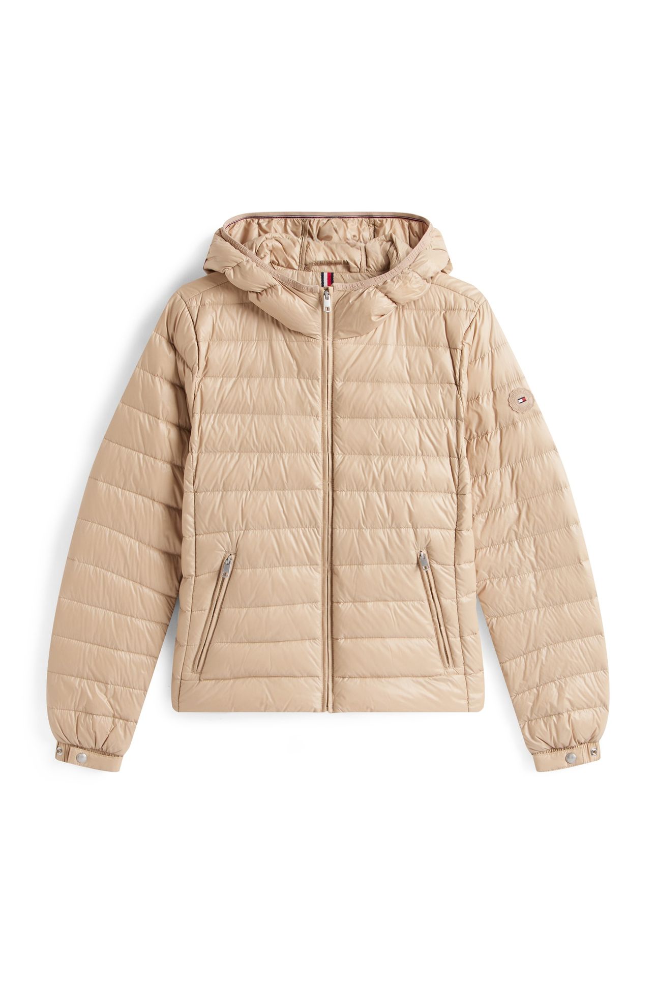 UL DOWN REG HOODED JACKET BEIGE 4