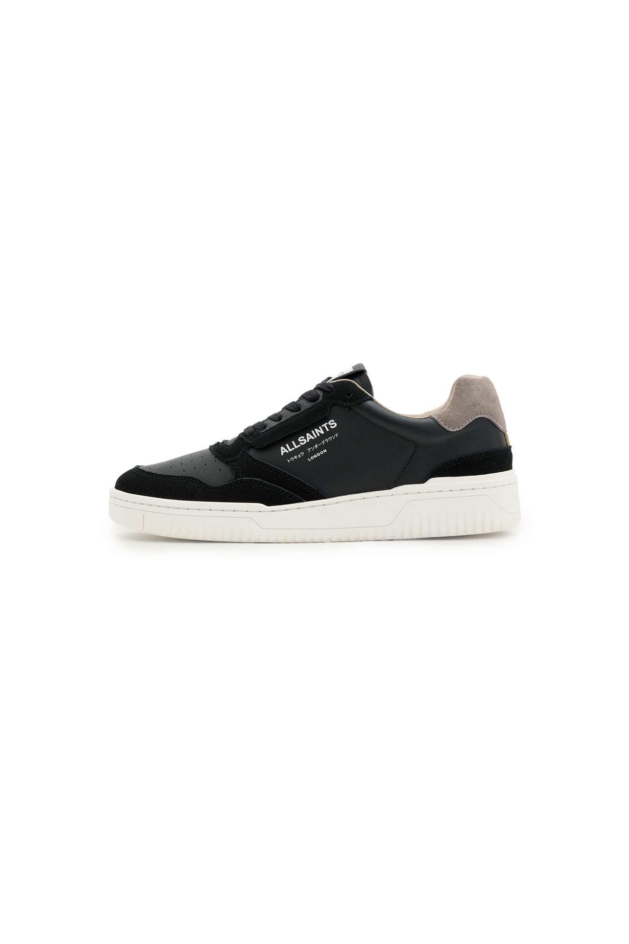 REGAN LOW TOP BLACK/GREY 1