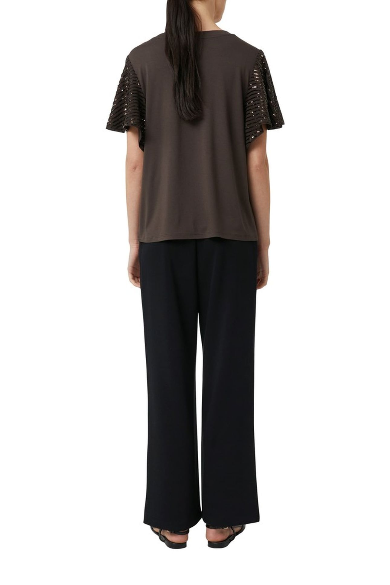 COMMA T-SHIRTS BROWN 3