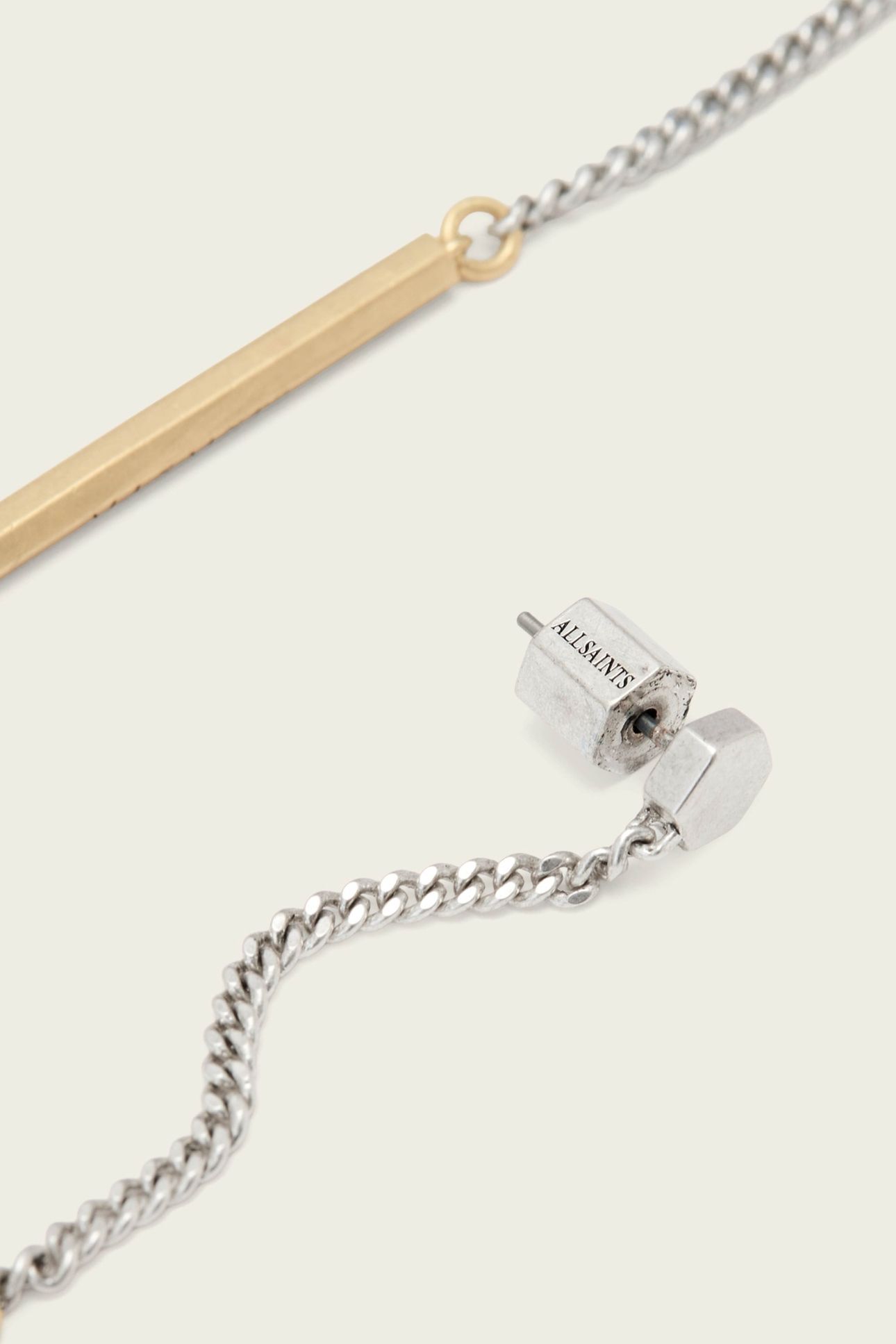 MAEVE LINEAR ERNGS WARM SILVER MIX 5