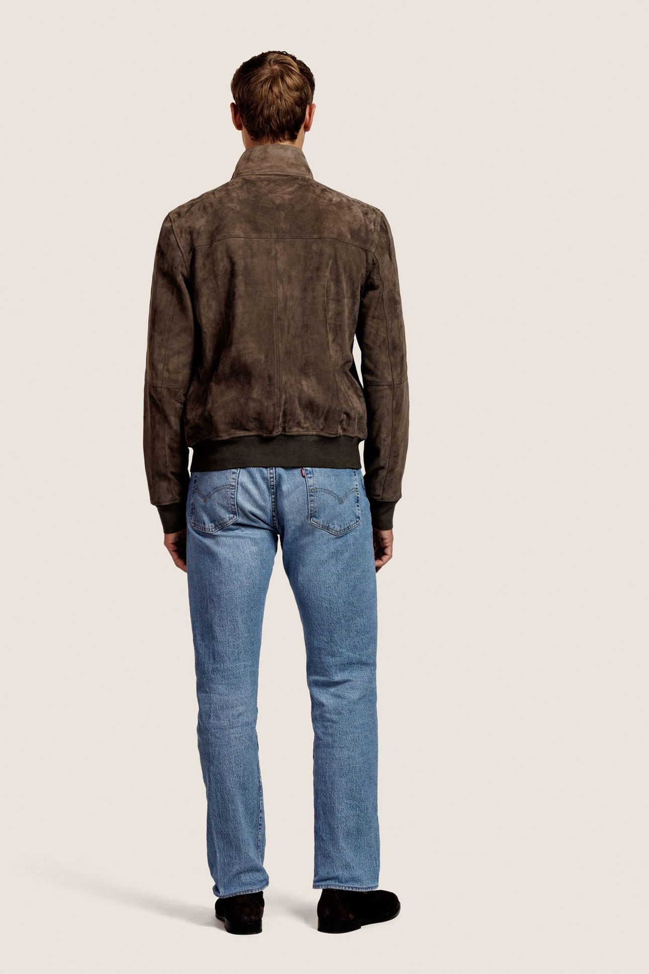 TIAGO SUEDE JACKET GRAPHITE 2