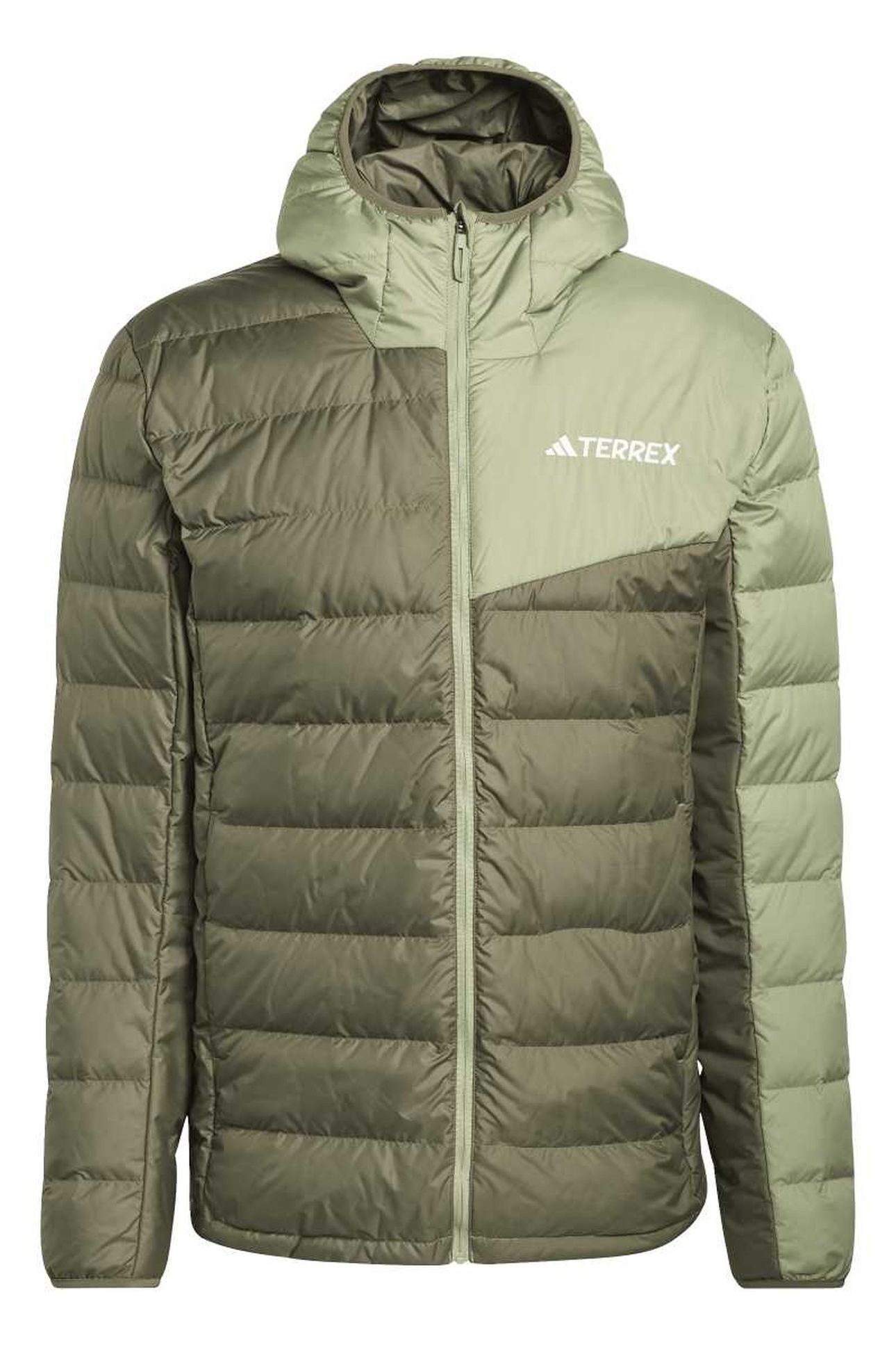 UNISEX TERREX MULTI LIGHT DOWN CLIMAWARM HOODED JACKET OLIVE 4