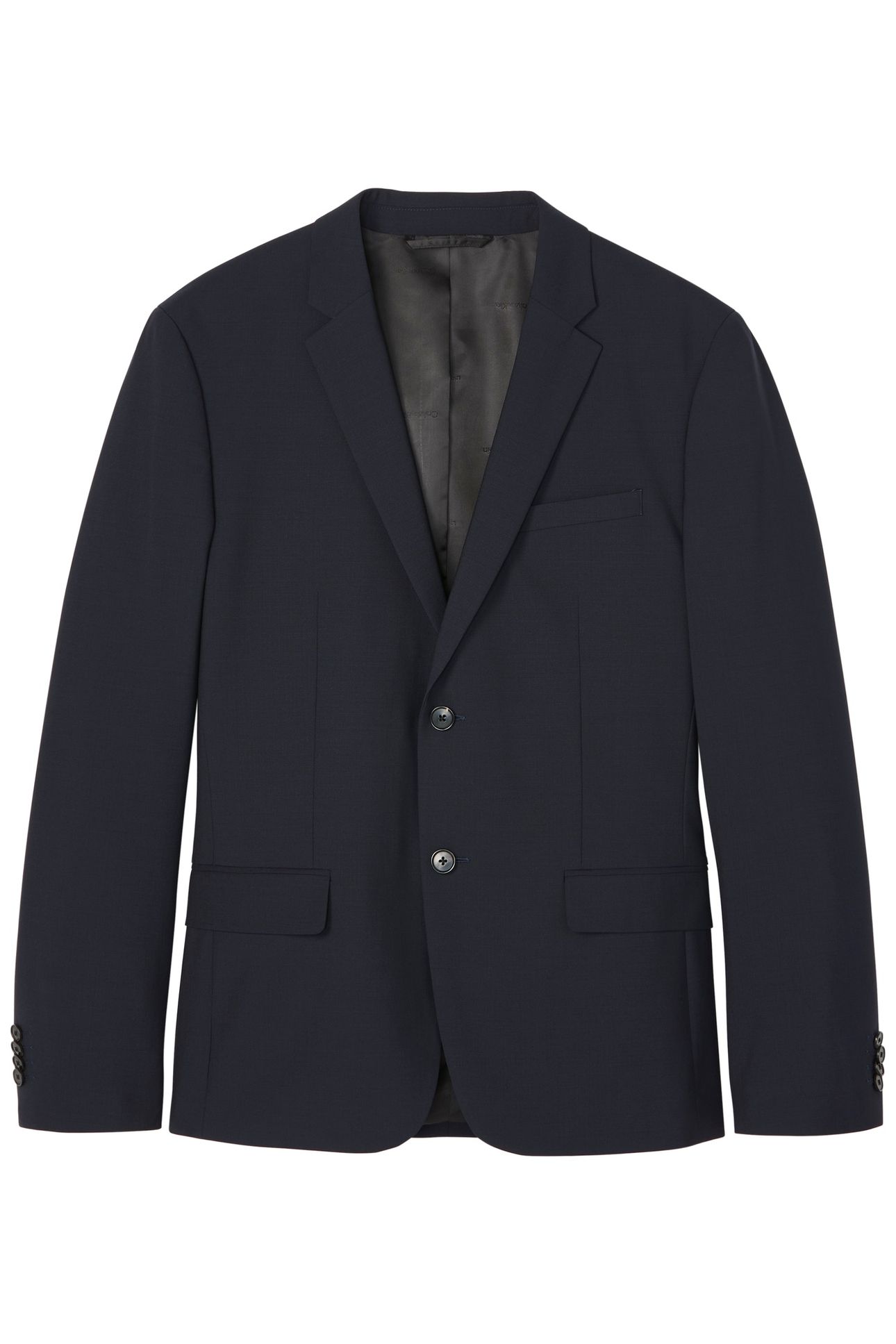 LS ITALIAN WOOL BLEND BLAZER DARK SAPPHIRE 4