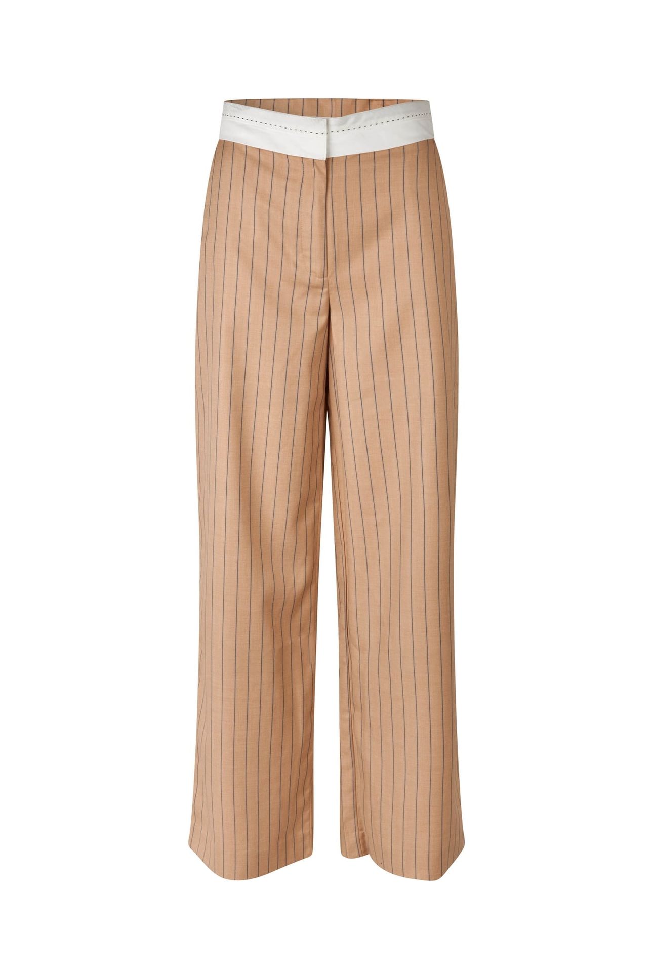 REVERSED WIDE LEG PANTS MULTI STRIPES 5