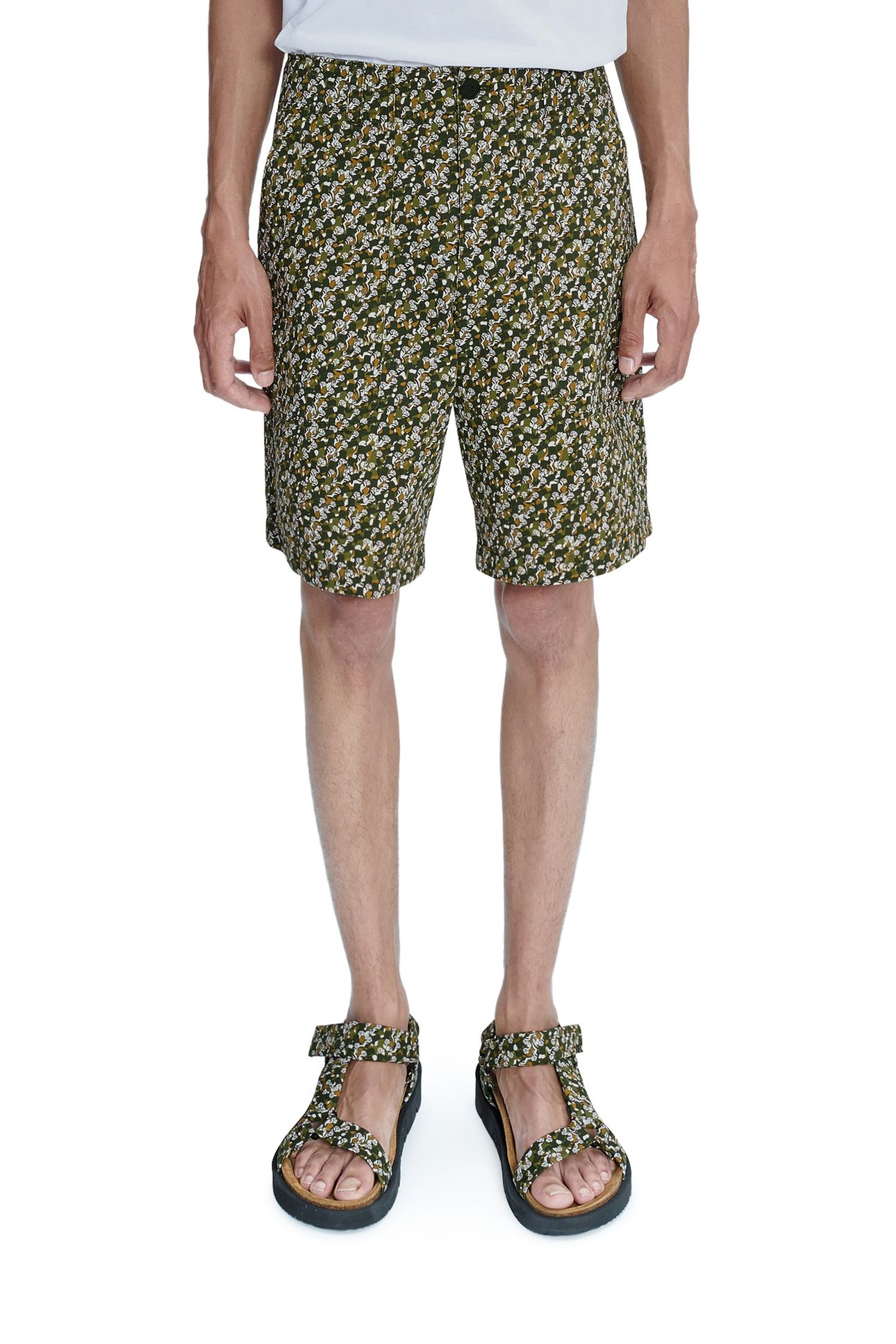 UNISEX SHORTS BARRY KHAKI 1