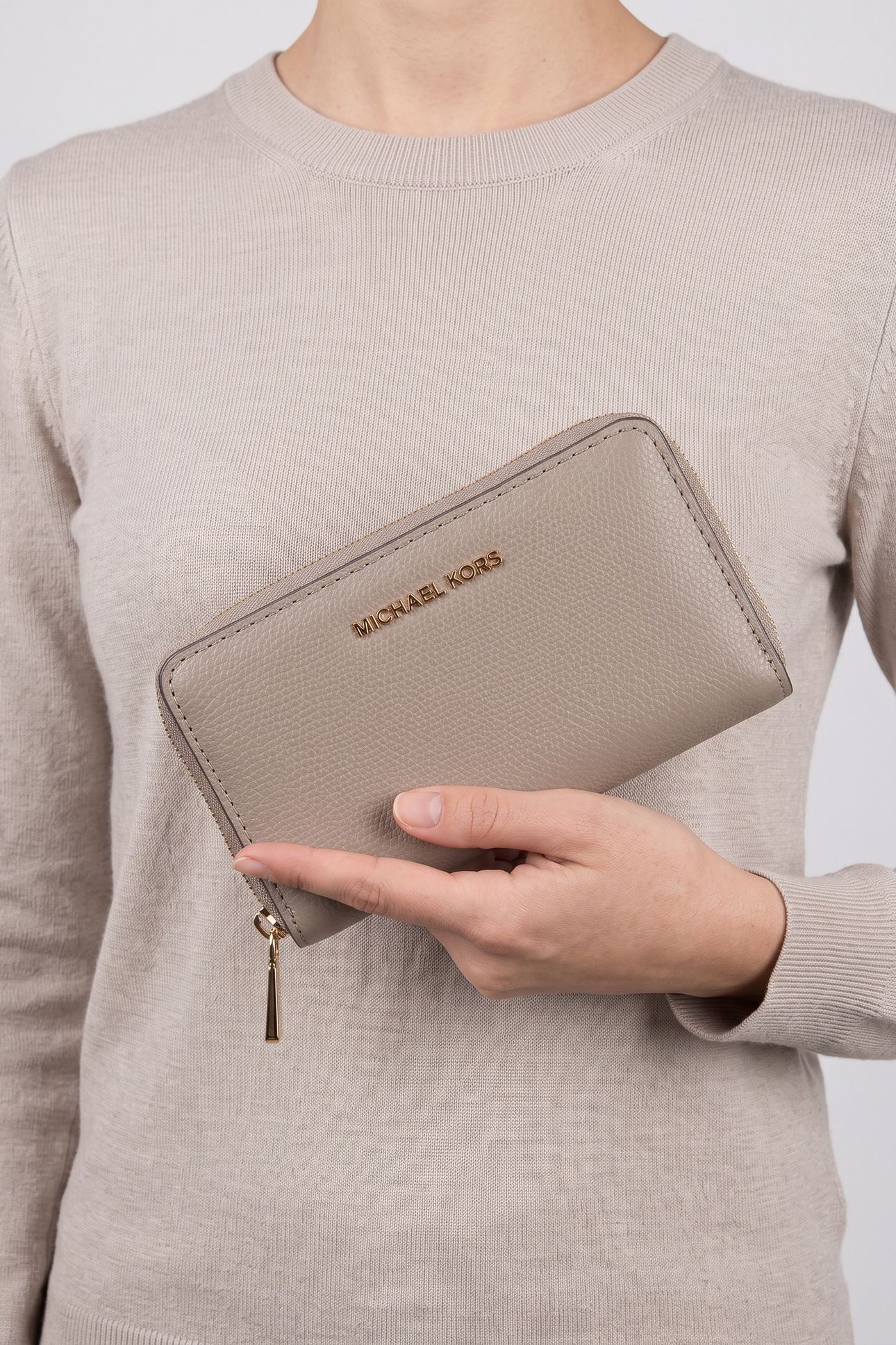 SMALL ZIP AROUND CARD CASE BIRCH 3
