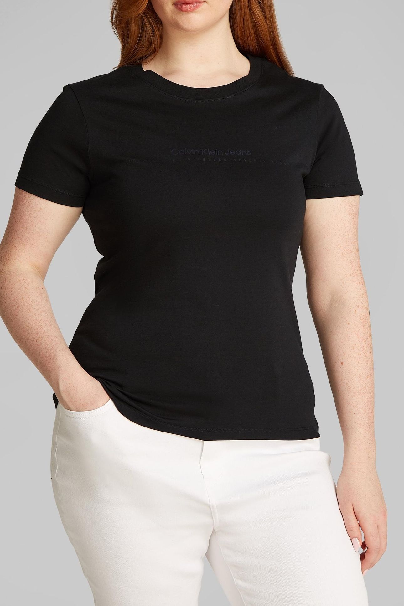 PLUS INSTIT GRAPHIC TEE BLACK 1