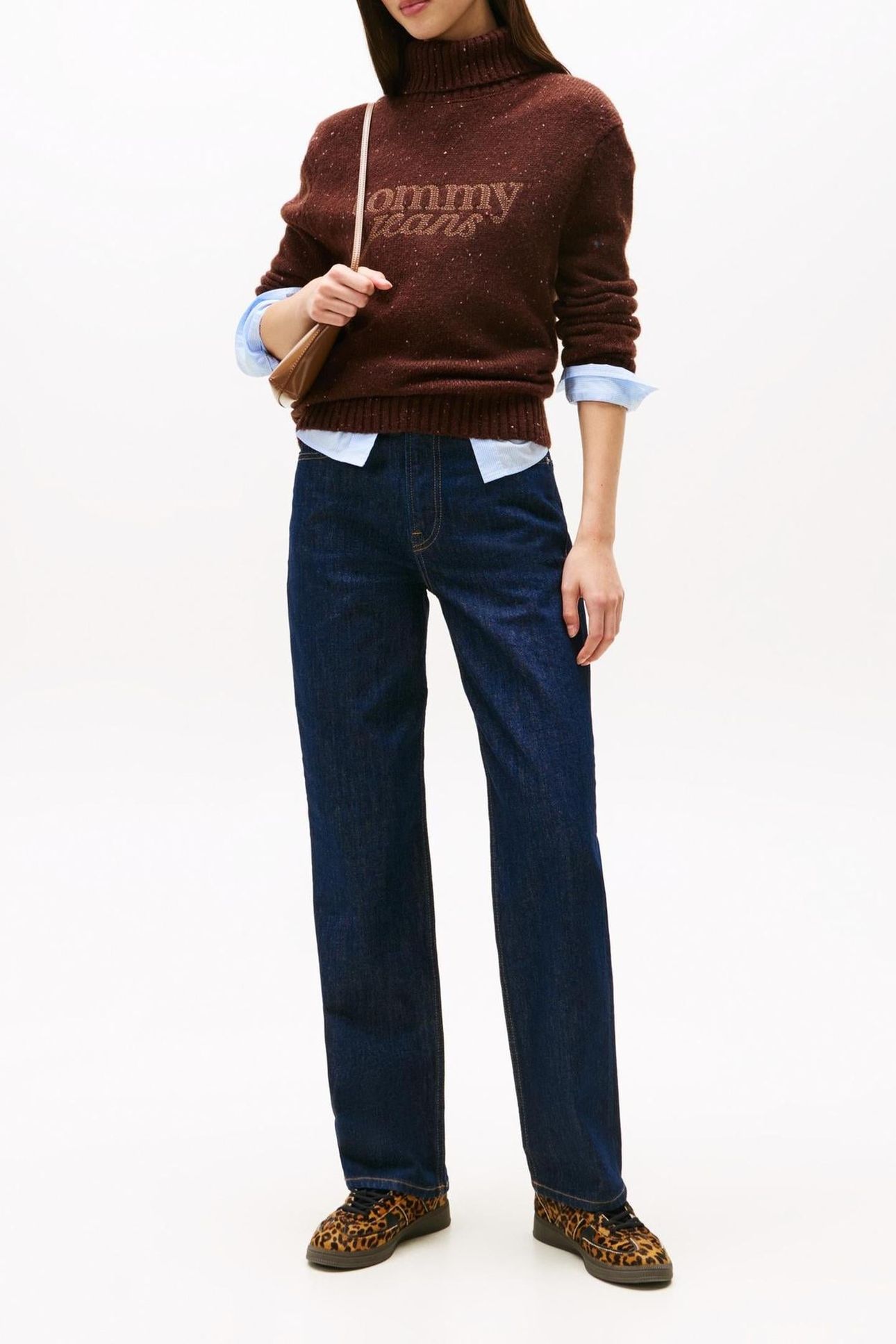 TJW NEP TURTLENECK SWEATER RICH BROWN 3