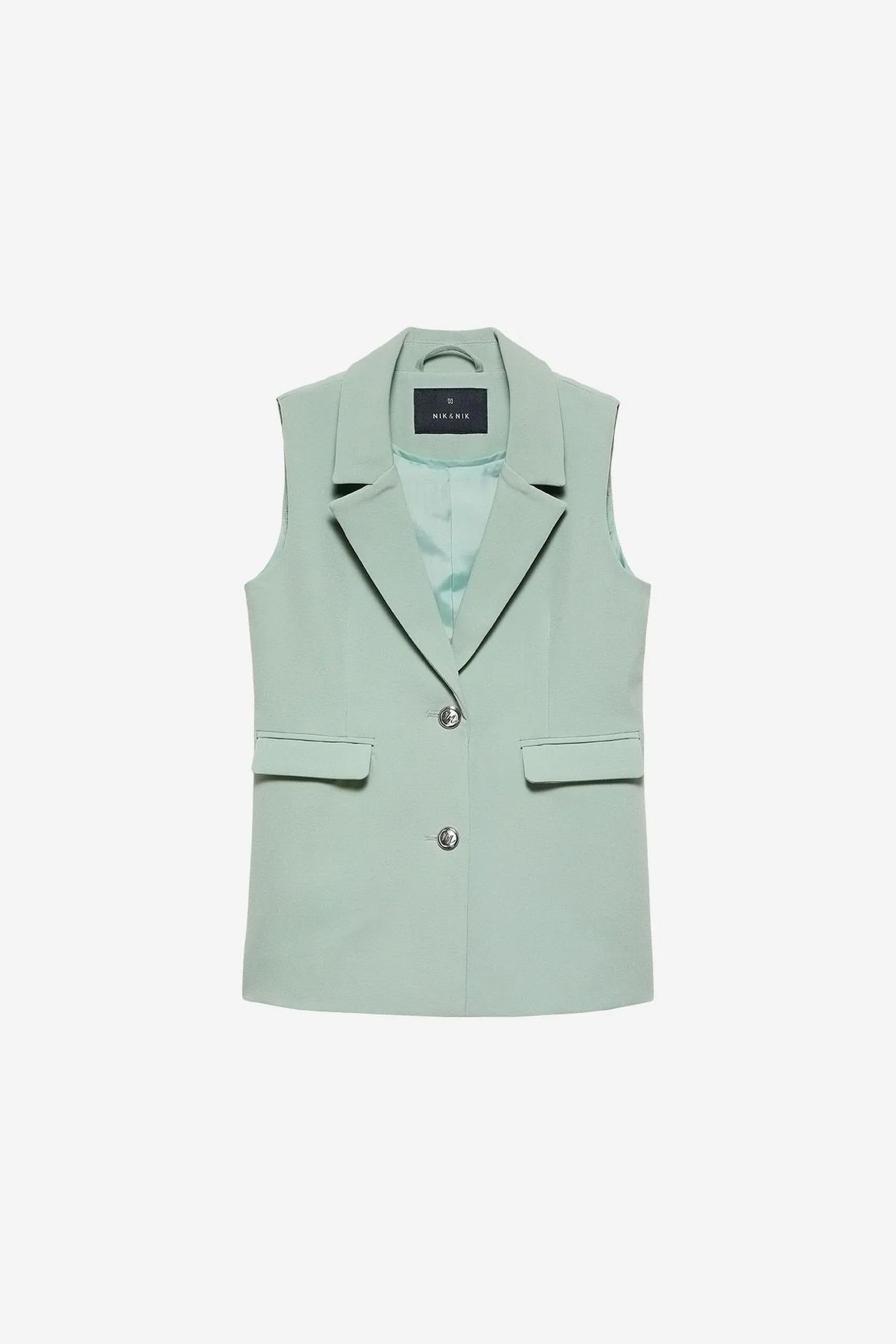 LIALA WAISTCOAT MINTY GREEN 1