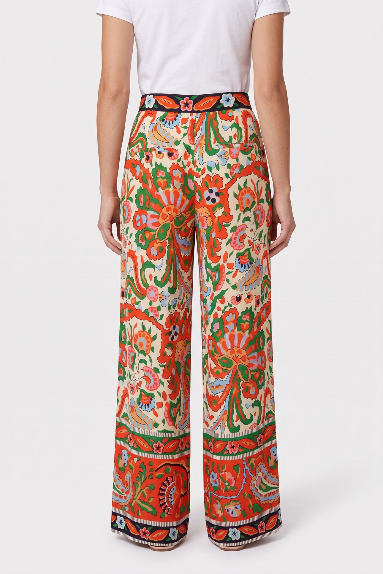 WIDE TROUSERS ECRU 2