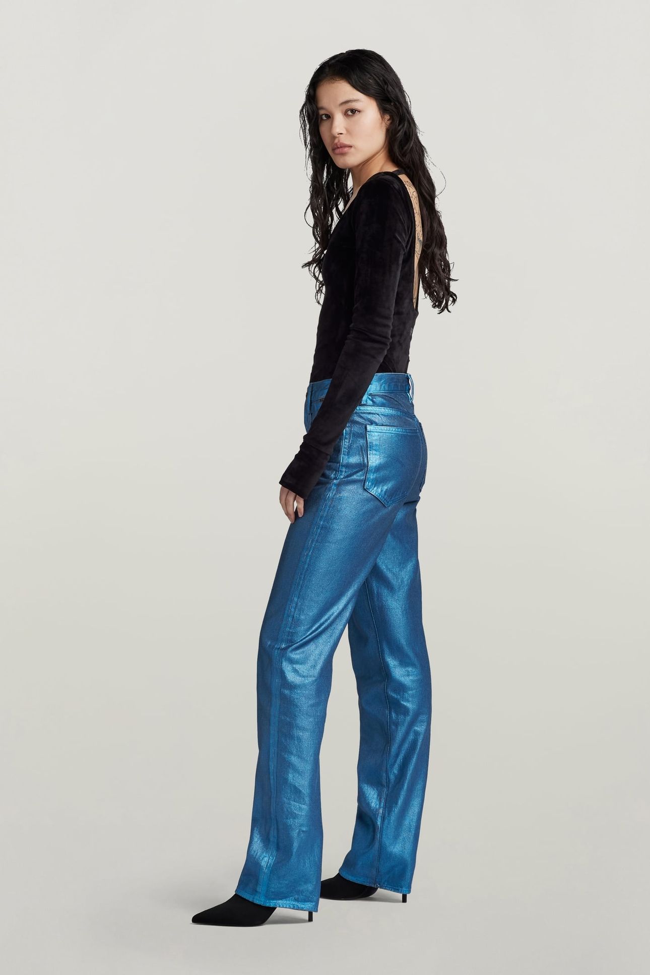 VIKTORIA HIGH STRAIGHT BLUE 3