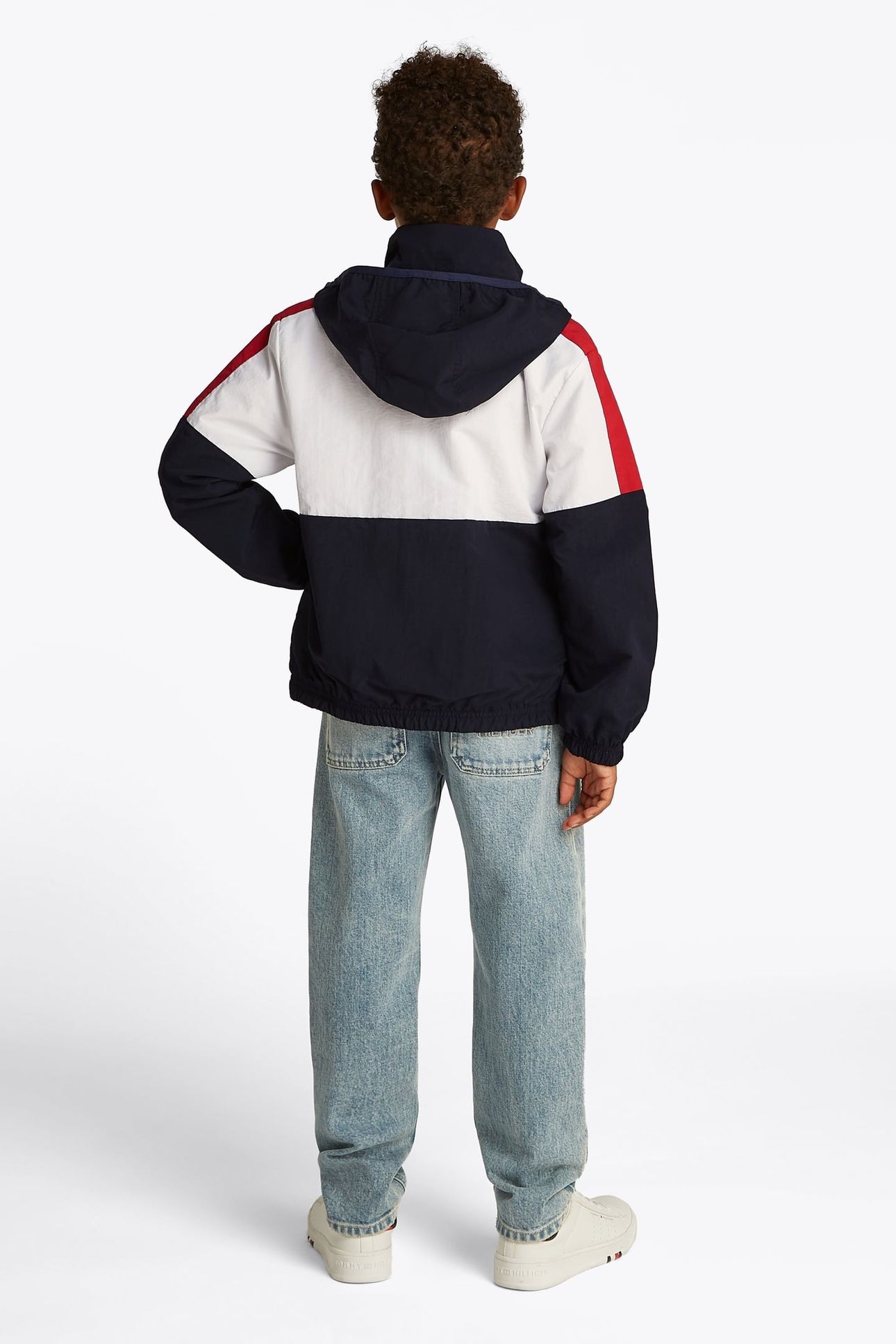 BOYS COLOURBLOCK REVERSIBLE CLASSIC BEIGE REV COLOURBLOCK 2