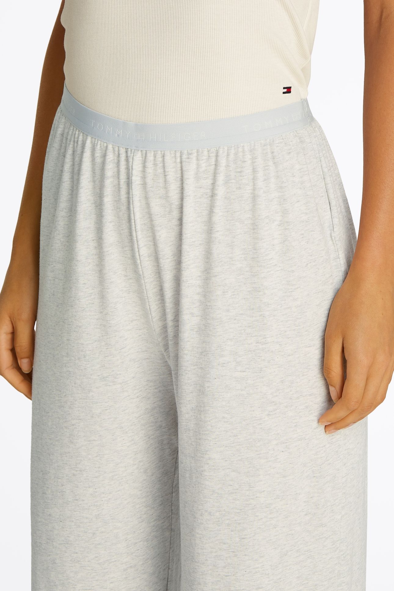 MODAL PANTS WARM ICE GREY HEATHER 5