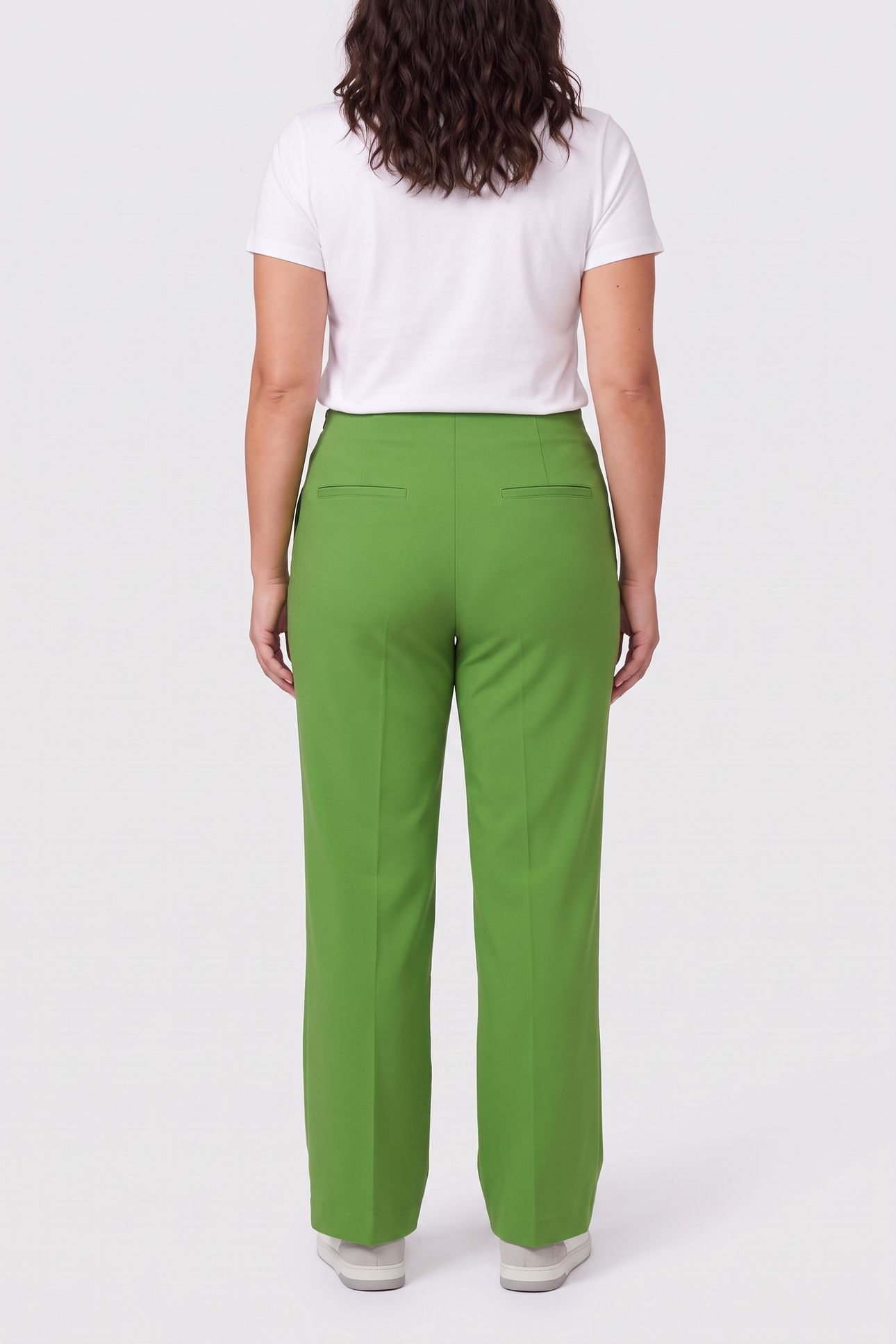 EEVI COTTON TROUSERS GREEN 2