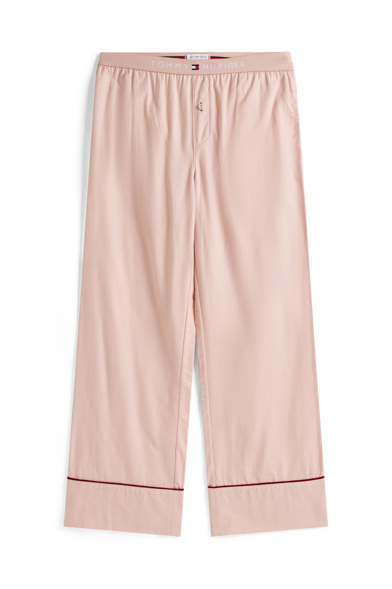 SOLID FLANNEL PANTS FOGGY PINK 4