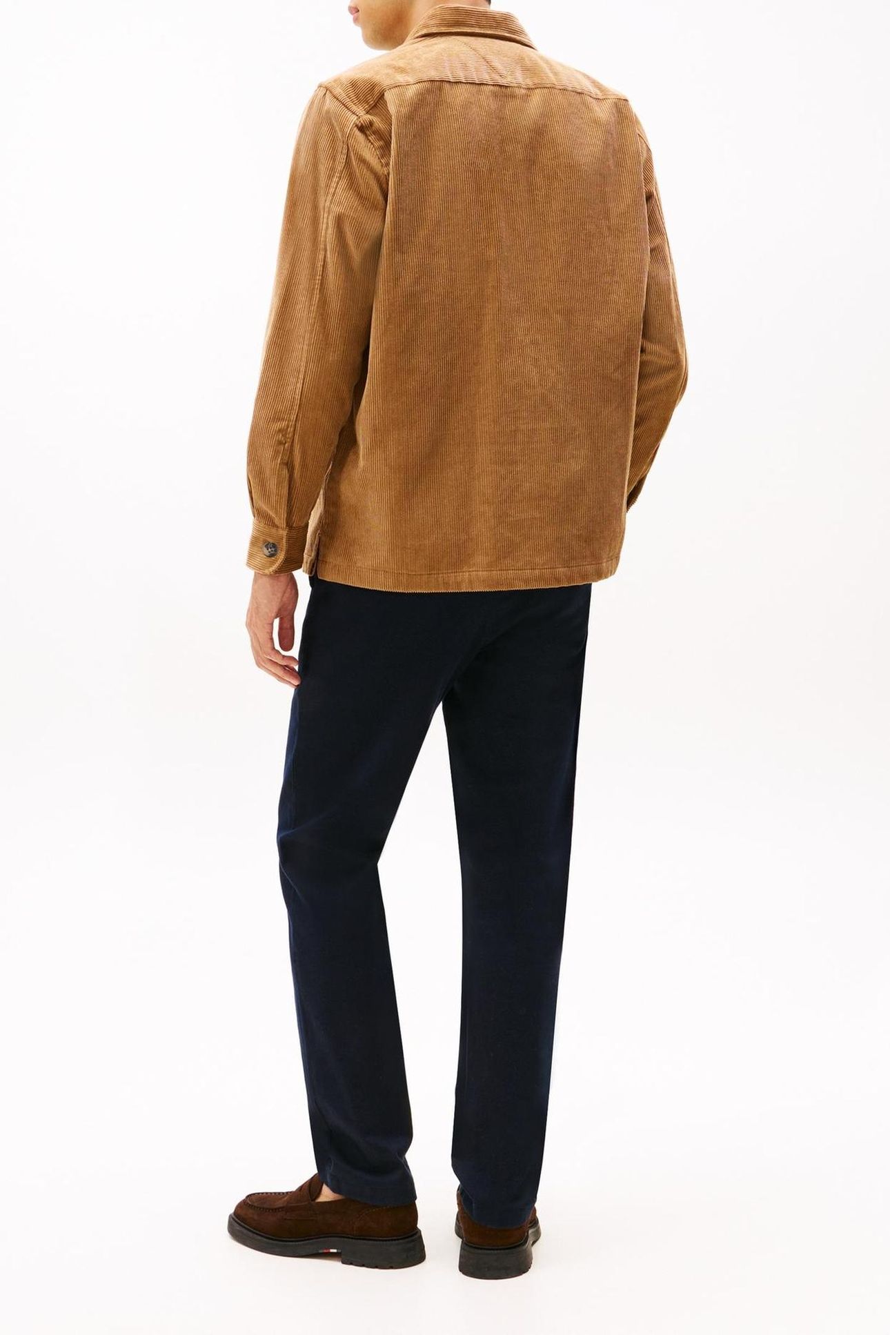 CORDUROY RELAXED OVERSHIRT HICKORY CORD 3