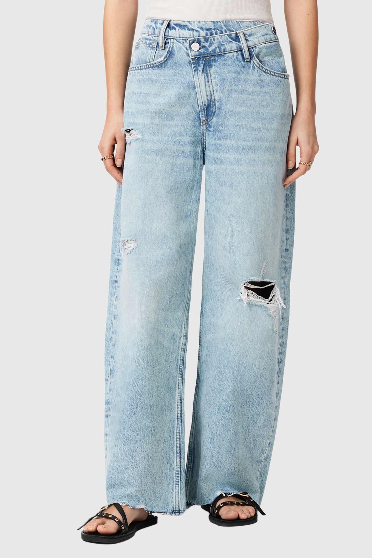 AKI CROSSOVER JEAN DESTROY LIGHT BLUE 2
