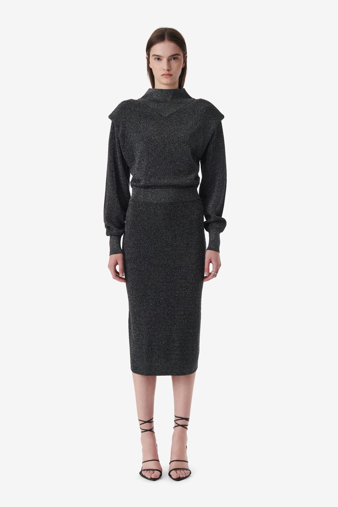 ARISTA DRESS BLACK LUREX 1