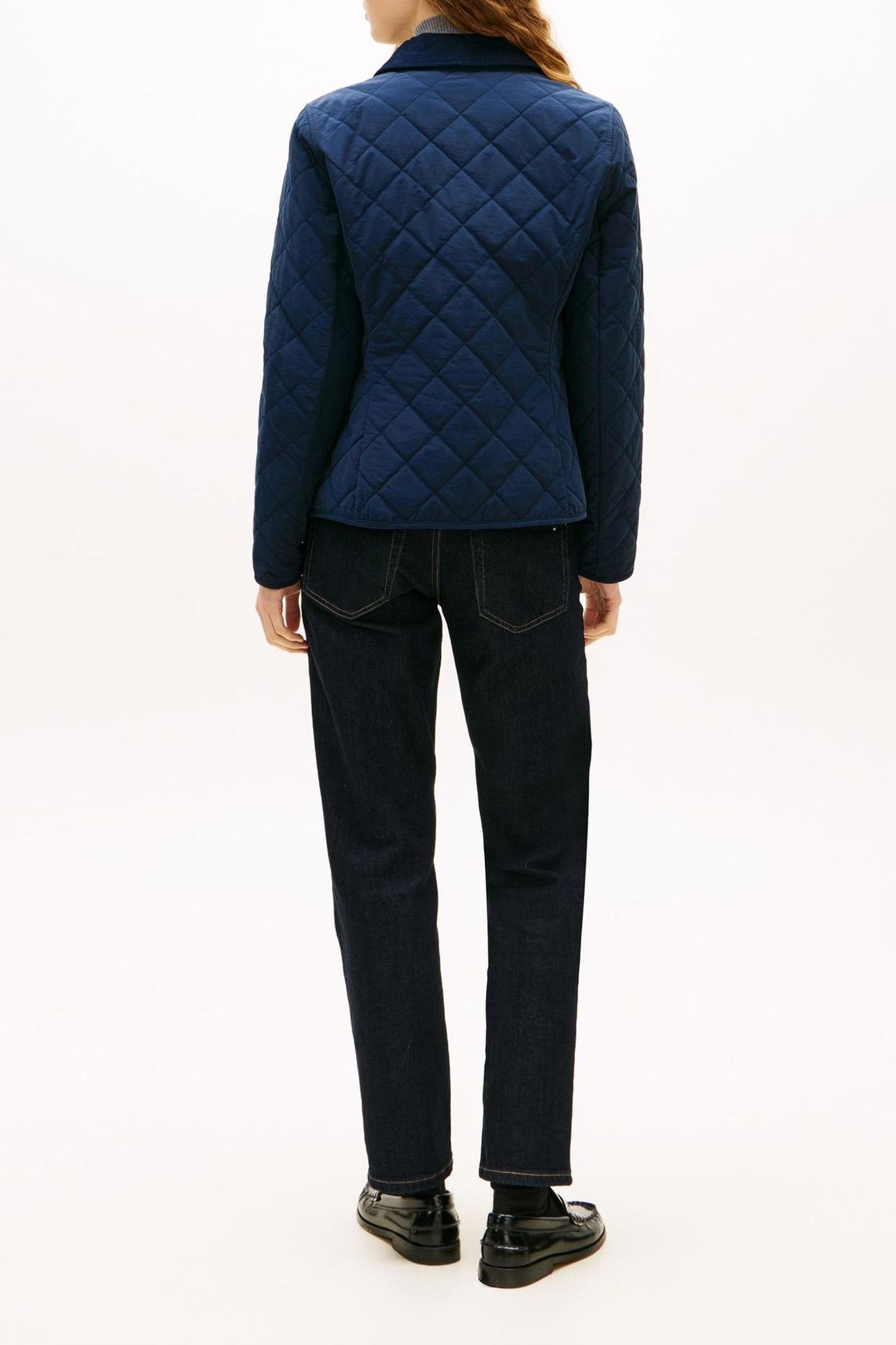 PADDED QUILTED SLIM DARK NIGHT NAVY 2