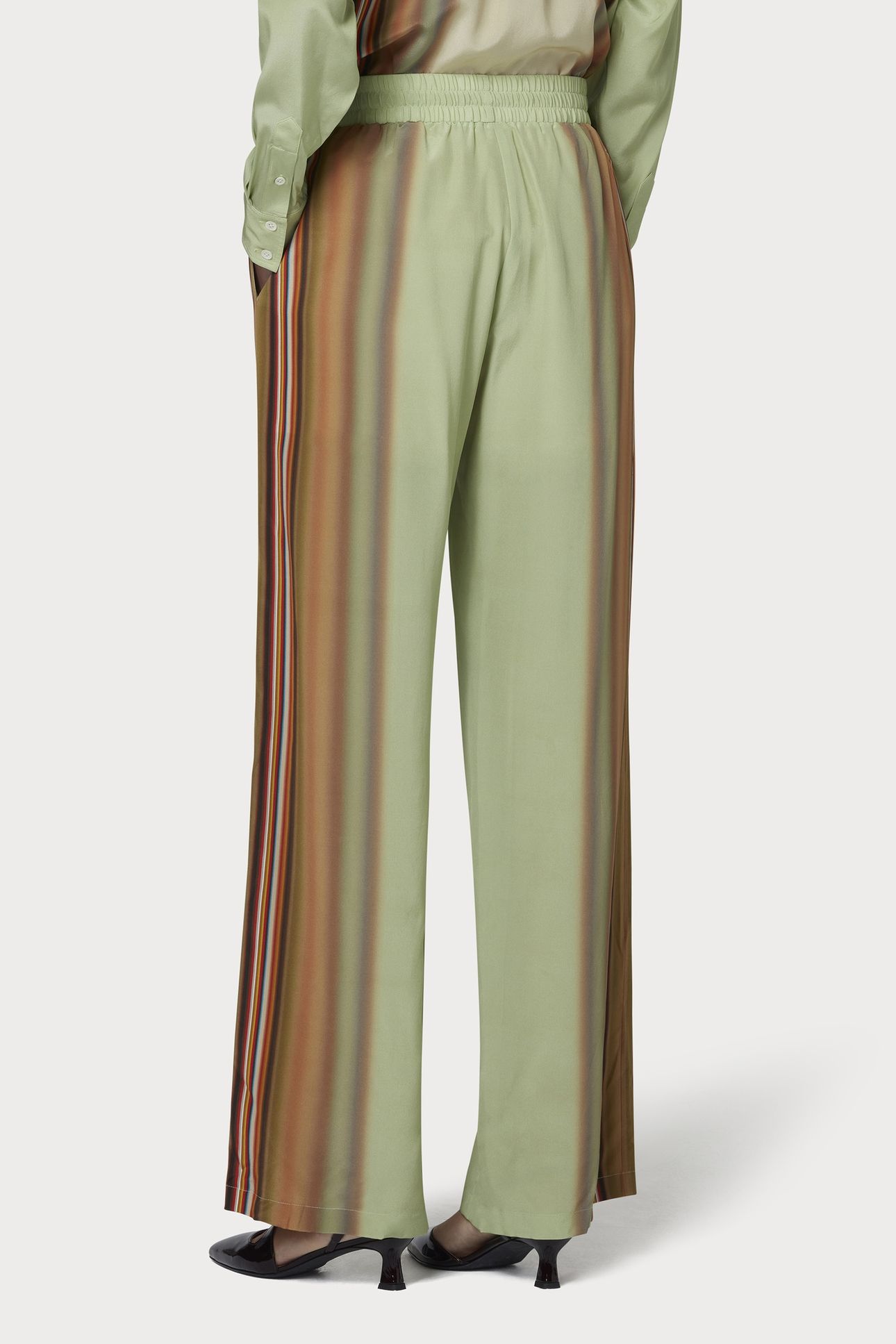 WOMENS TROUSERS LIME GREEN 5