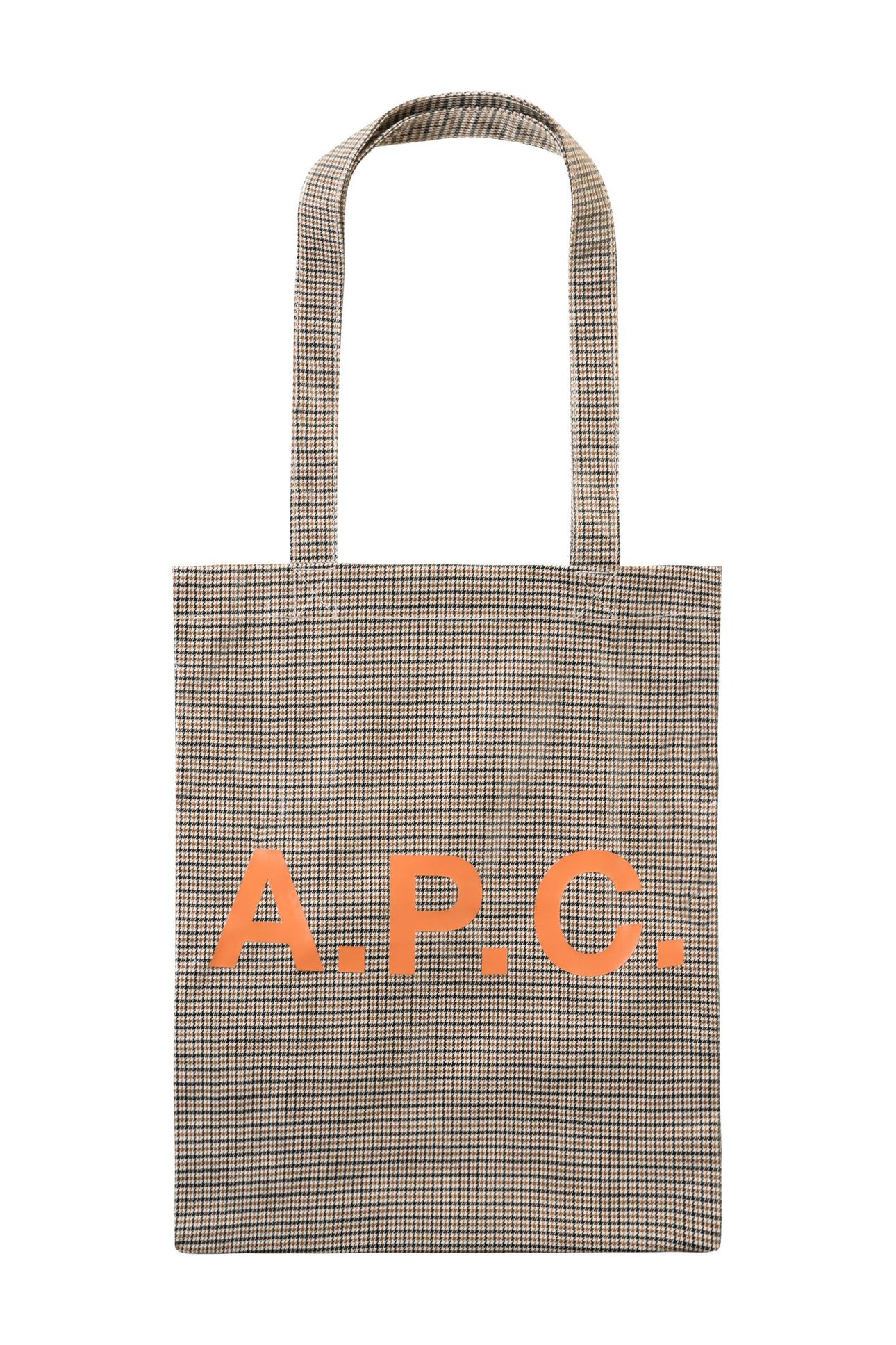 UNISEX TOTE LOU DARK BEIGE 1
